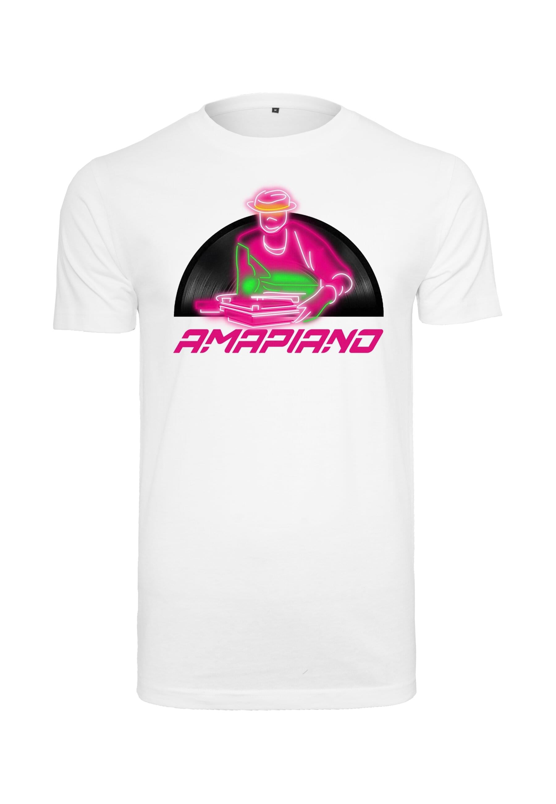 MisterTee Kurzarmshirt "MisterTee Herren Amapiano Tee" 1 Stk. tlg. günstig online kaufen