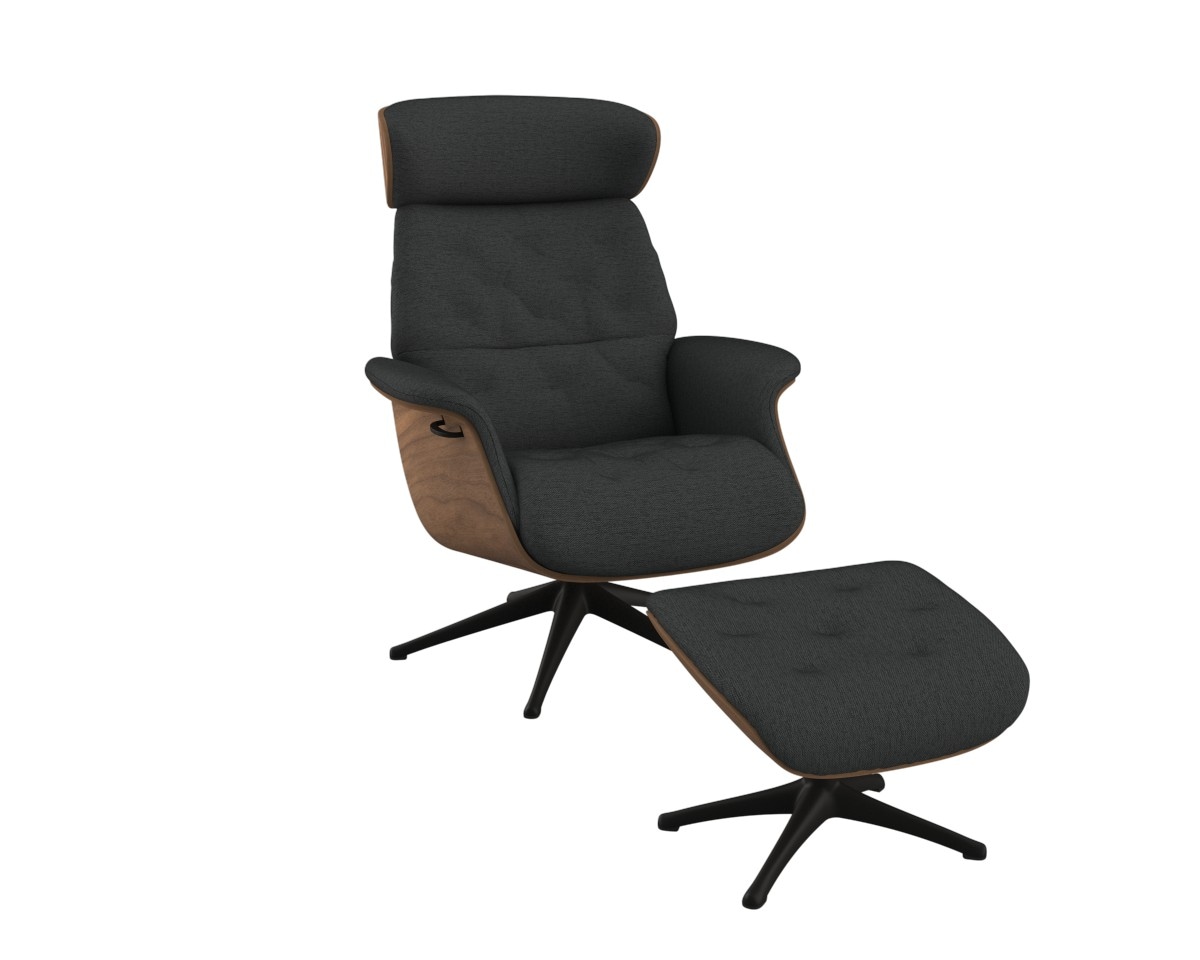 FLEXLUX Relaxsessel "Volden Fernsehsessel, verstellbarer Rücken- & Kopfstüt günstig online kaufen
