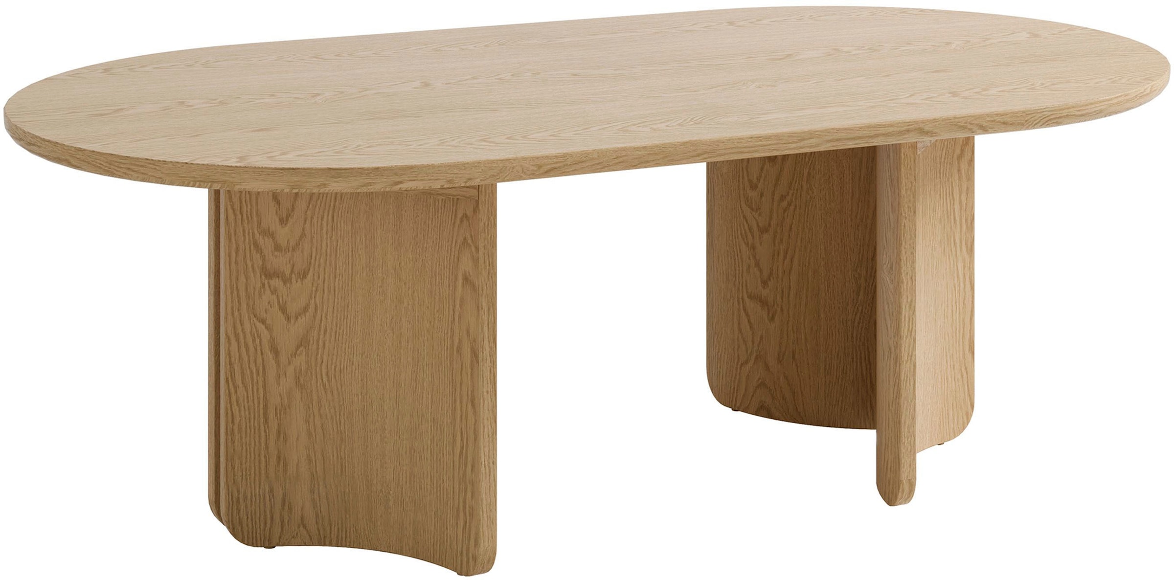 SCHÖNER WOHNEN-Kollektion Couchtisch »TROMS« 1 Stk. tlg. 110 cm, mit variabel montierbarem Untergestell