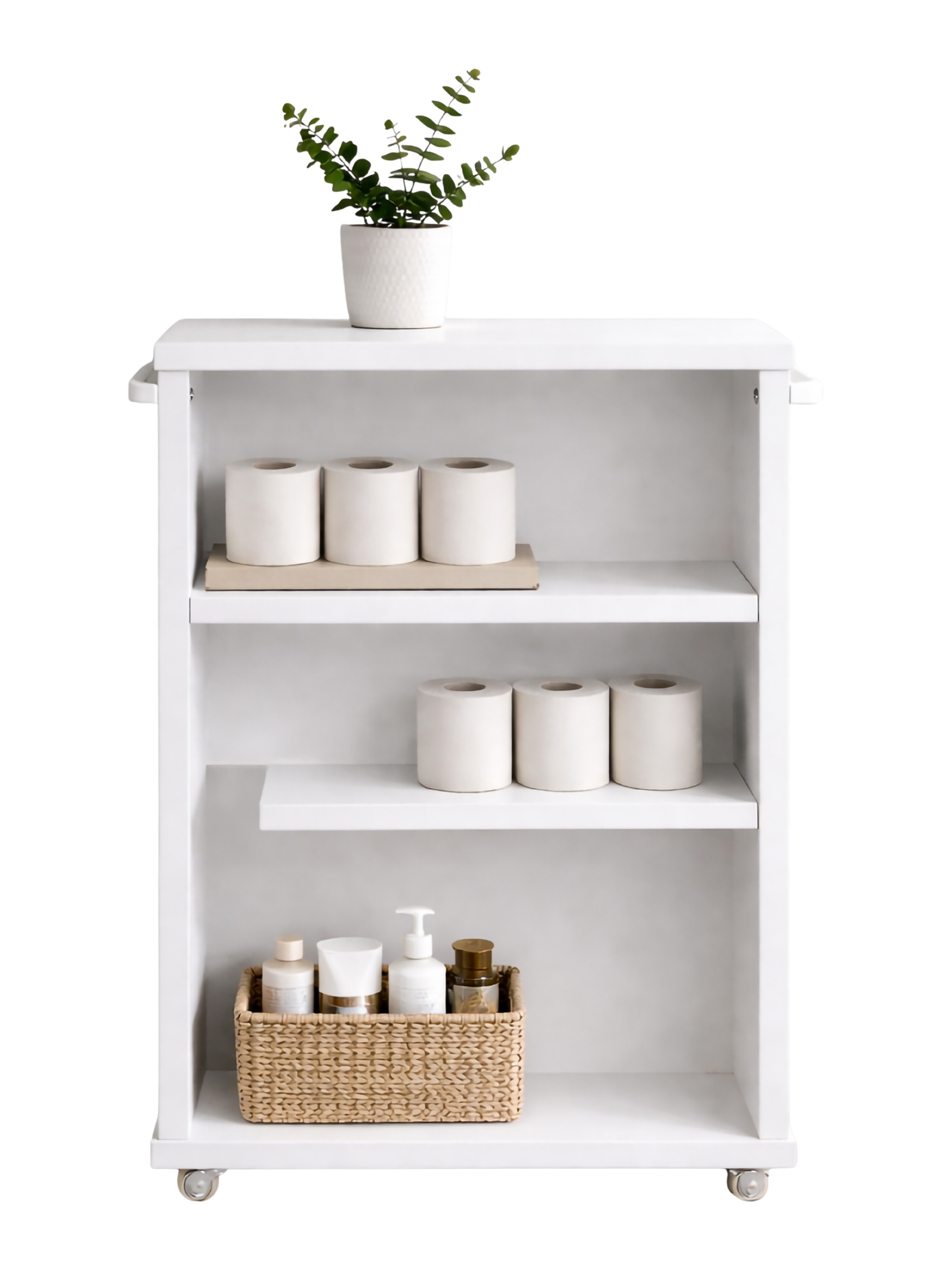 VCM Midischrank "Holz Badschrank Nischenregal Nilari 61 x 20 x 45" 1 Stk. t günstig online kaufen