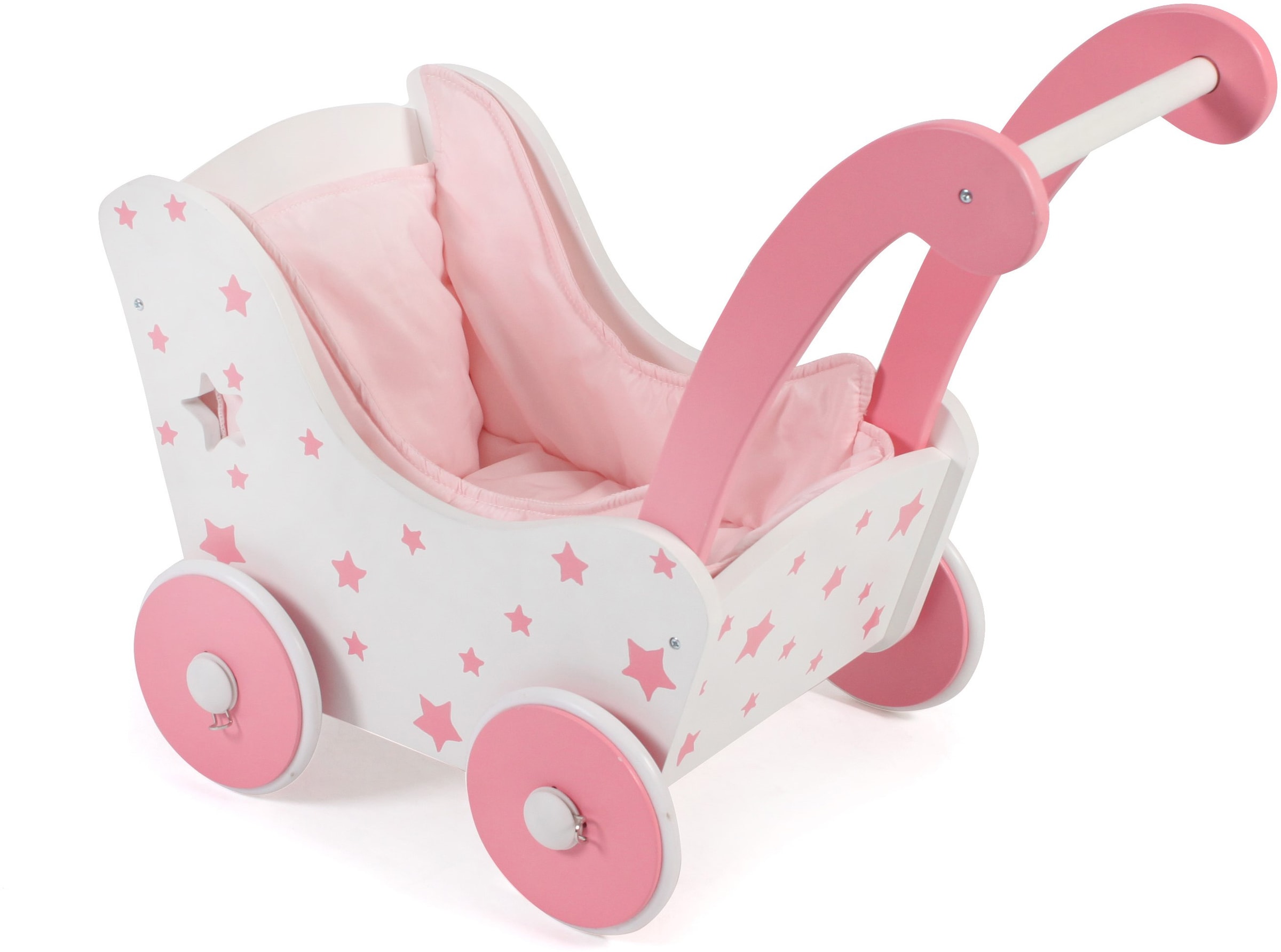 Puppenwagen »Stars Pink«