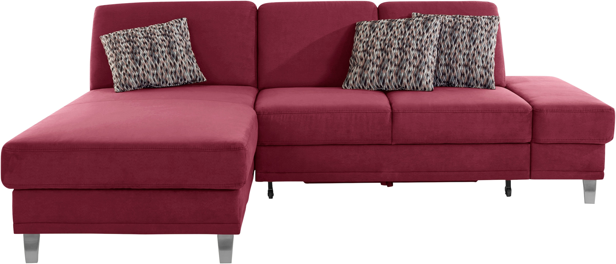 sit&more Ecksofa "Clio L-Form", wahlweise mit Bettfunktion oder Vorziehsitz günstig online kaufen