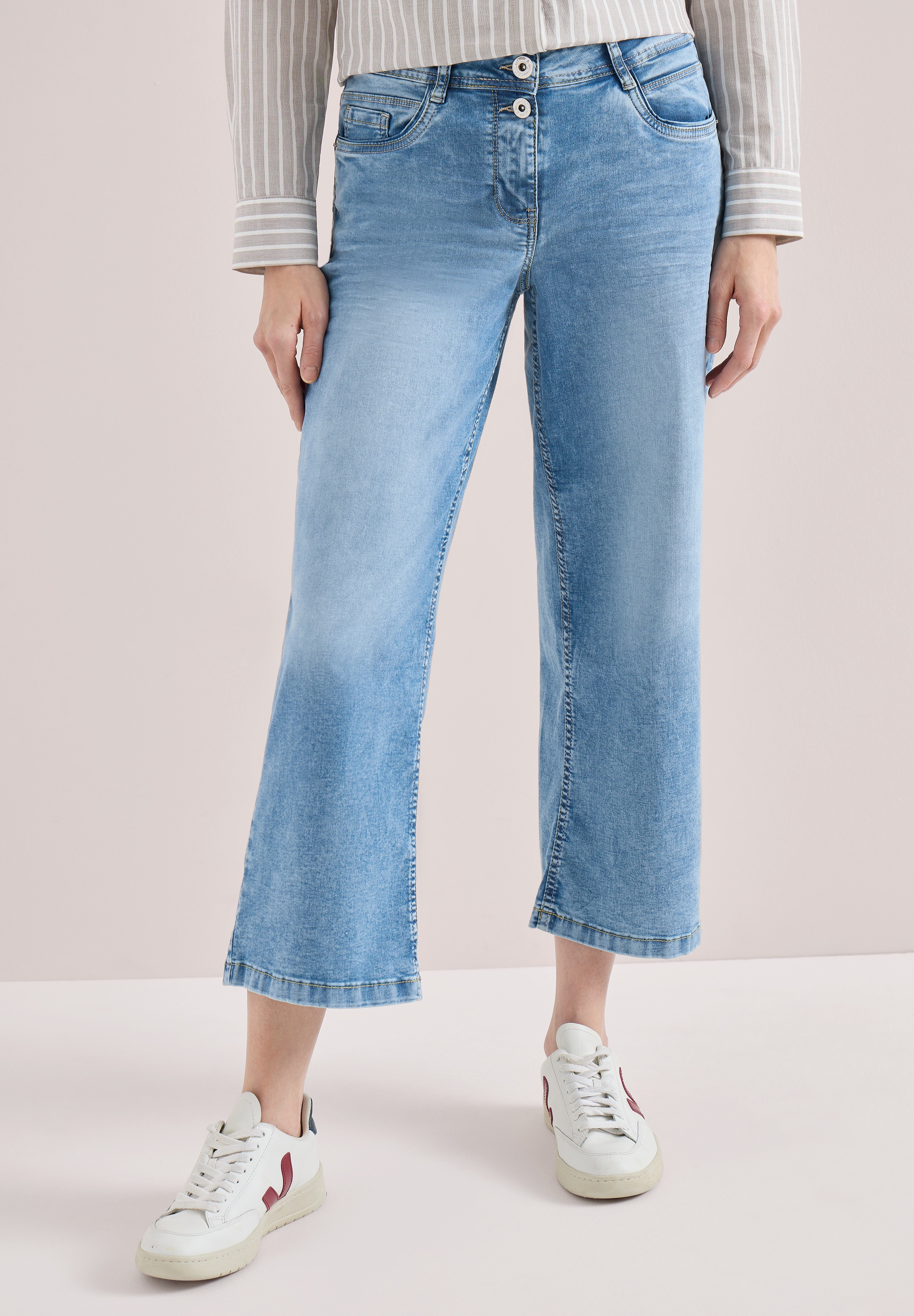 Cecil Loose-fit-Jeans im Capri-Style