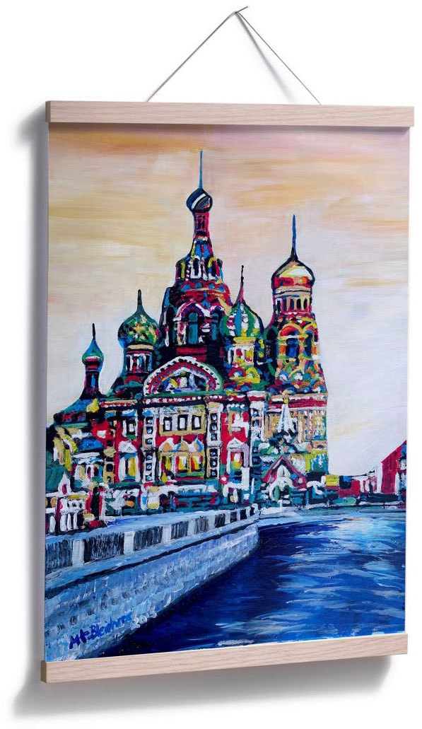 | Wandposter Wandbild, Gogh Bild, St.), »van Petersburg«, bestellen (1 St. Stil Wall-Art BAUR Poster Stadt, Poster,