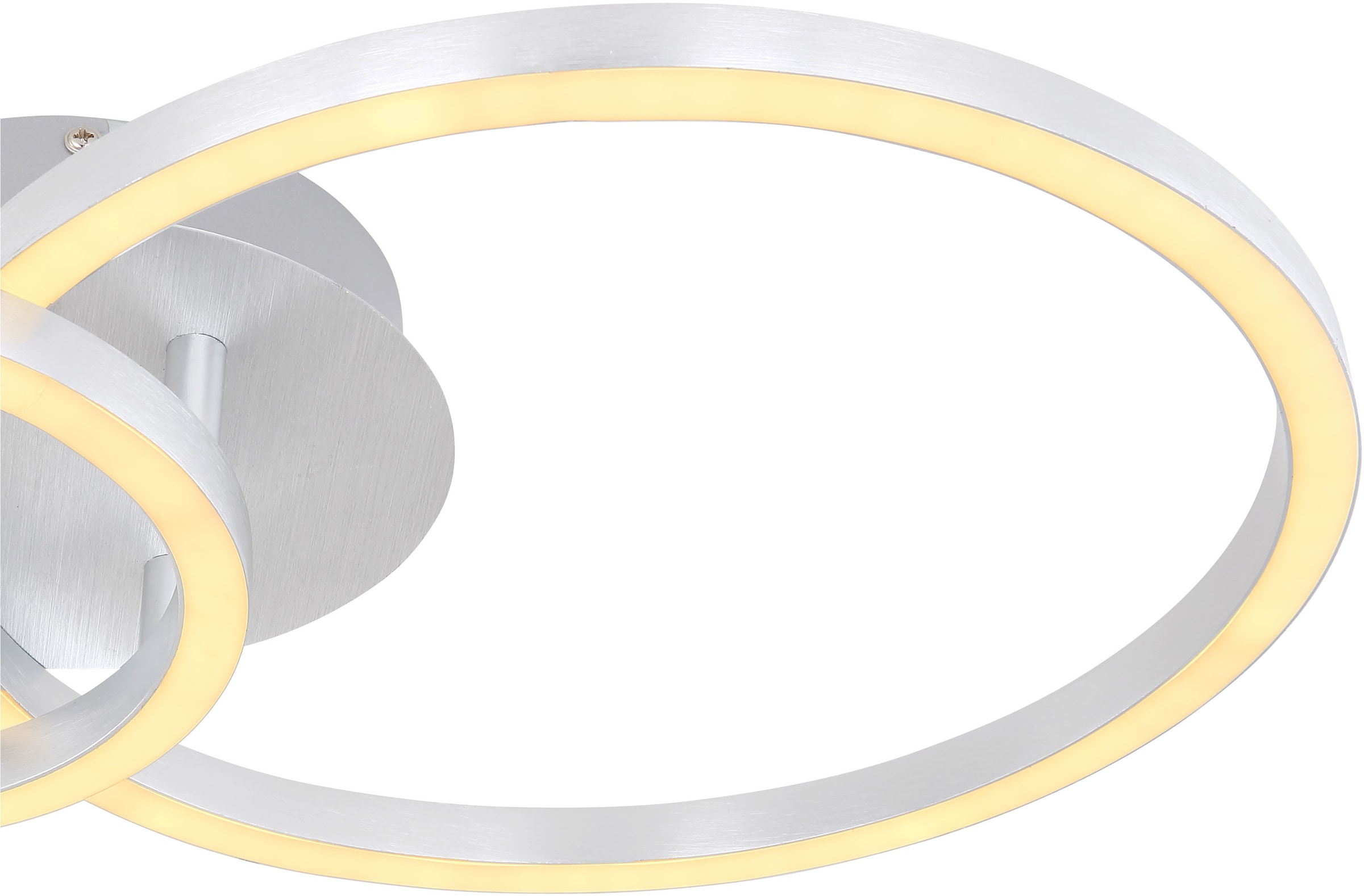 GLOBO LIGHTING LED Deckenleuchte »REGGY«, Leuchtmittel LED-Modul | LED fest integriert, Deckenlampe/Wohnzimmer/Schlafzimmer/modern