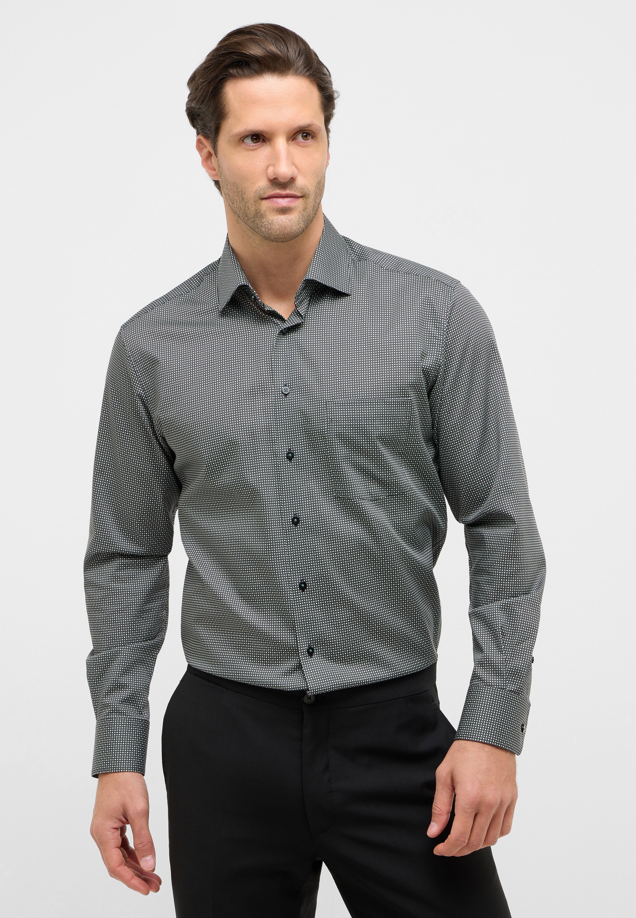 Eterna Langarmhemd "MODERN FIT" NON IRON (bügelfrei) günstig online kaufen