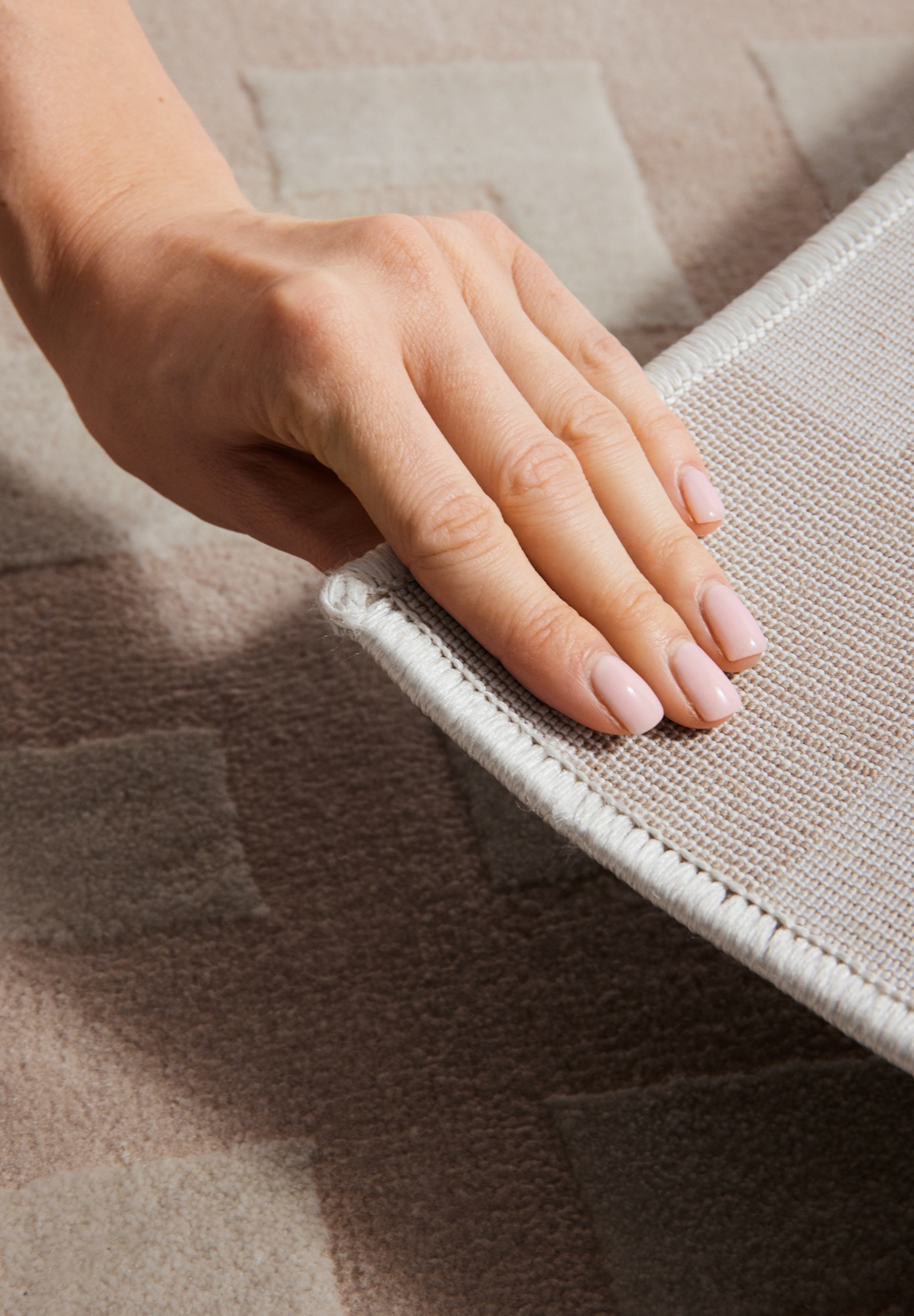 ELLE DECORATION Designteppich »Onyx«, rechteckig, 9 mm Höhe, Wohnzimmer, Schlafzimmer, Läufer, Hoch-Tief Effekt, Flur, Glanz
