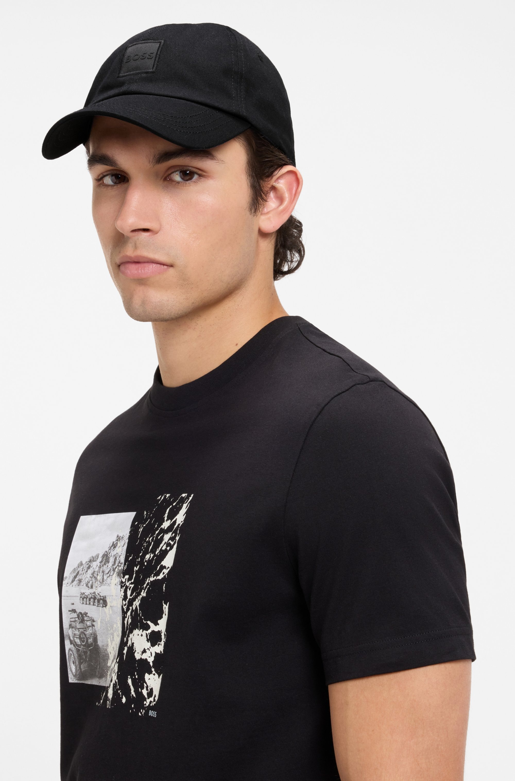 BOSS ORANGE Baseball Cap »Derrel-PL« mit Label-Aufnäher, Unisex