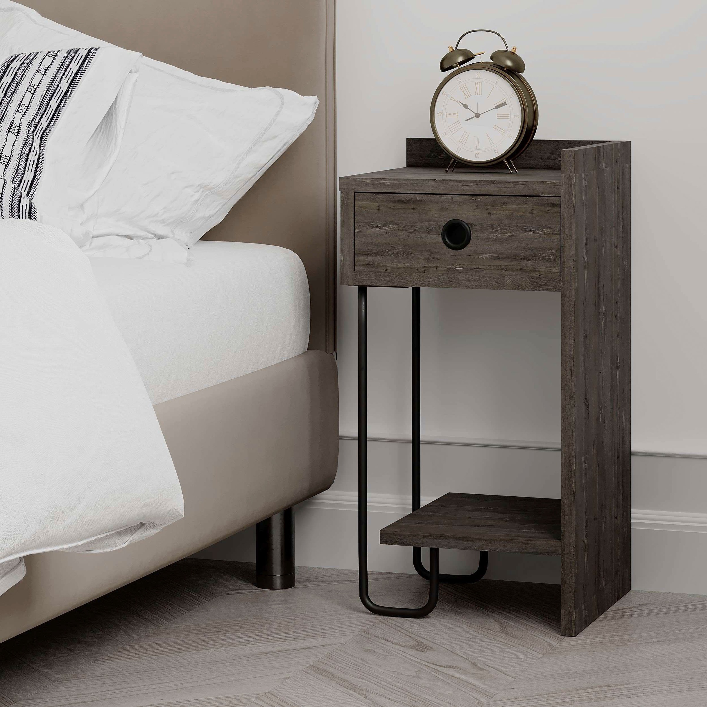 Decortie Nachttisch »SIRIUS NACHTTISCH RECHTS MODUL« Packung, 1 Stk. tlg. Leichte Montage, Lagerung, Platzsparend