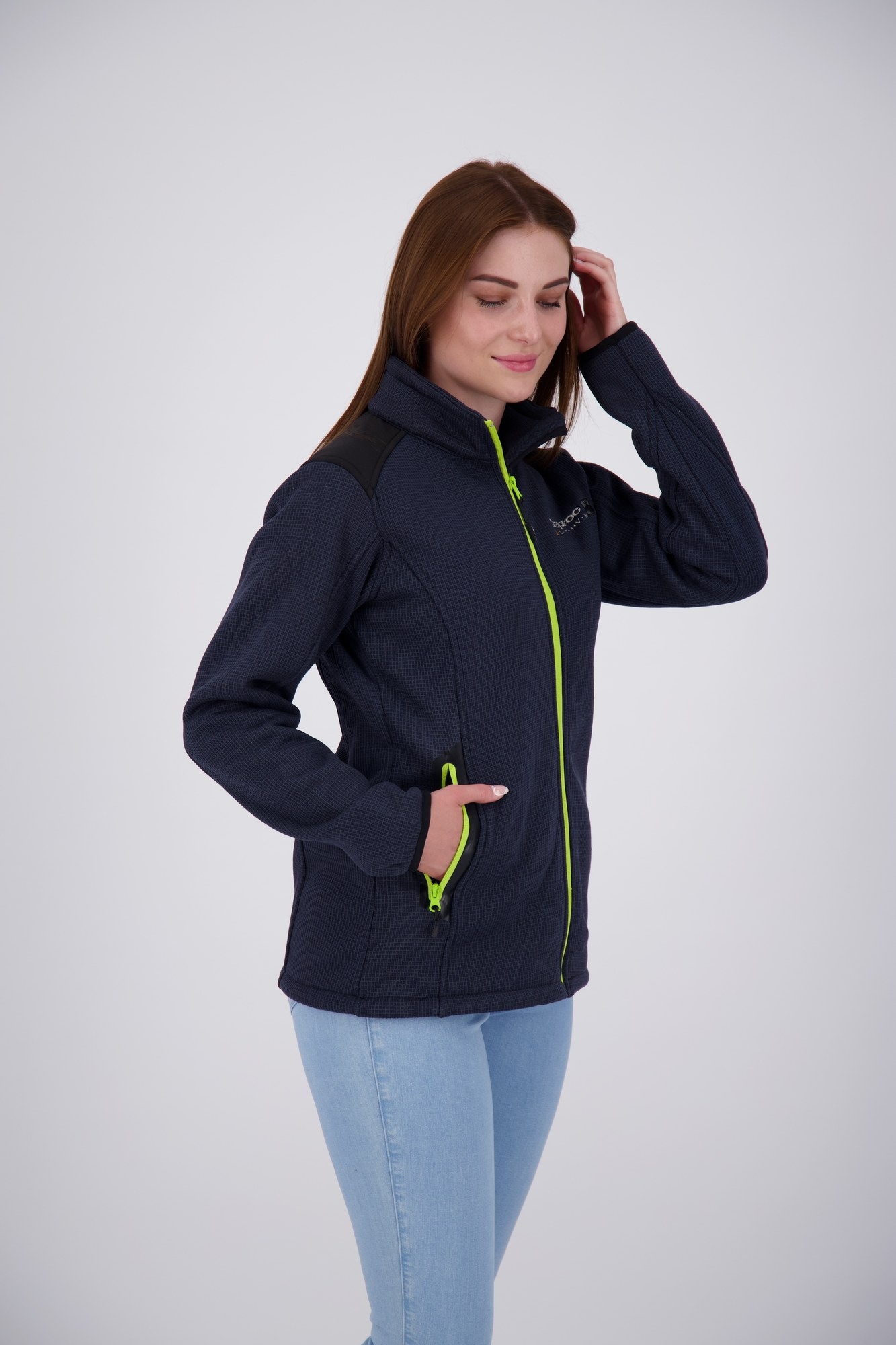 DEPROC Active Fleecejacke »Wohlfühljacke WAVERLEY WOMEN« auch in Großen Größen erhältlich