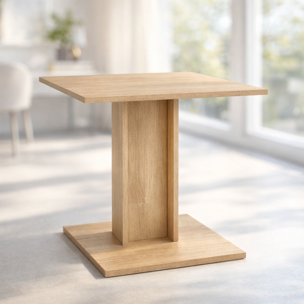 OTTO home Esstisch »Square Säulentisch, Küchentisch, Bistrotisch, Kompakt-Esstisch« Quadratischer Esstisch; verschiedene Farben erhältlich; Breite: 70 cm