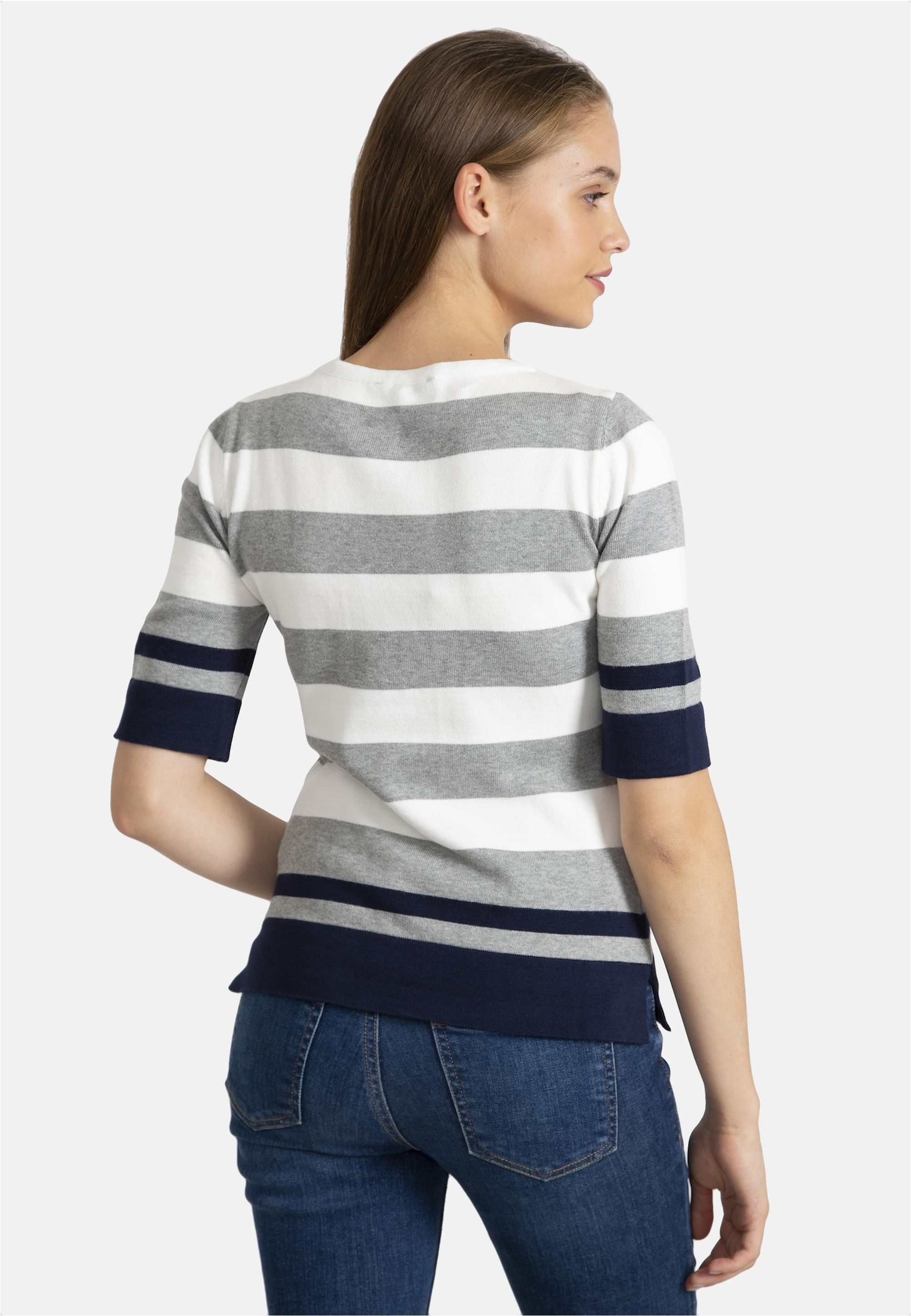 SIR RAYMOND TAILOR Strickpullover »Pilar«, im gestreiften Design