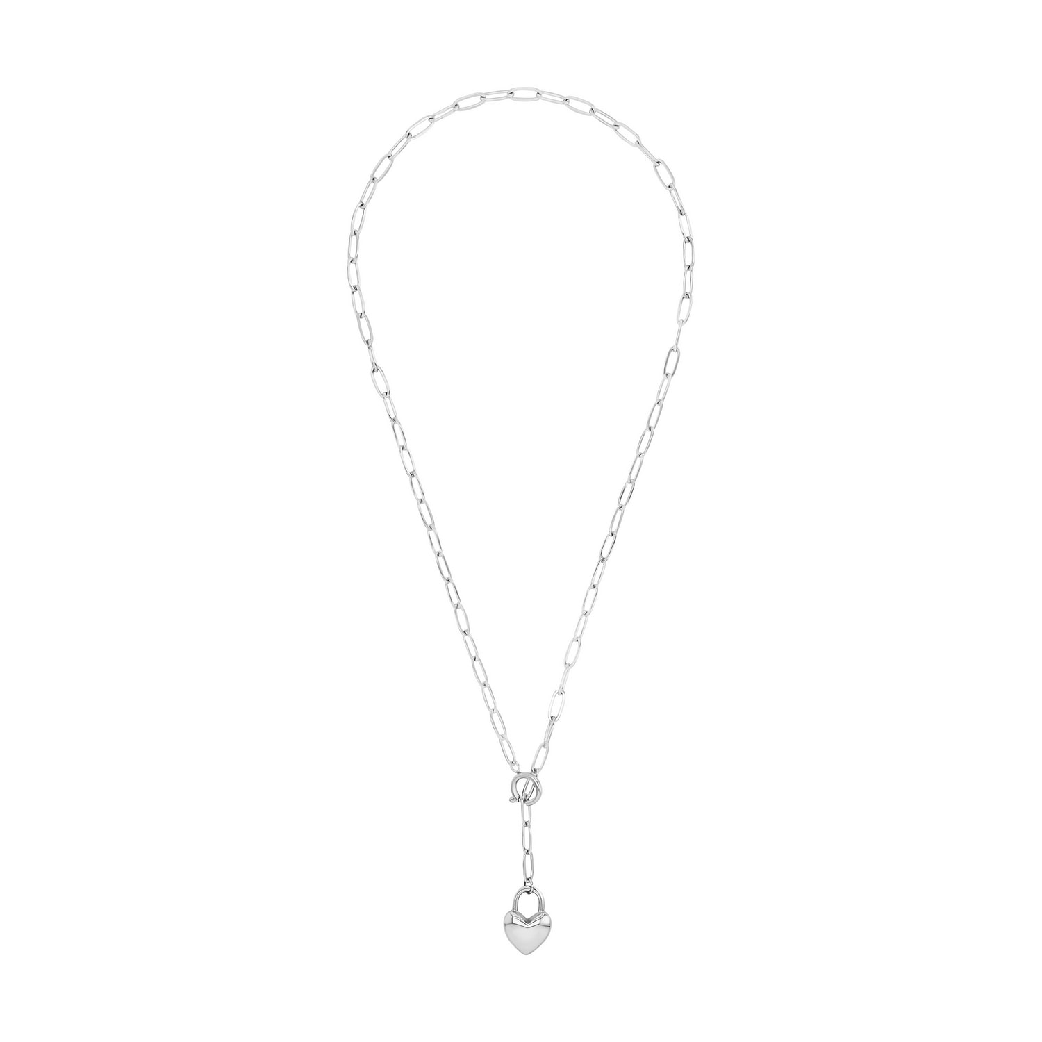 TOM TAILOR Kette mit Anhänger »Schmuck Geschenk Edelstahl Y-Kette Herz«