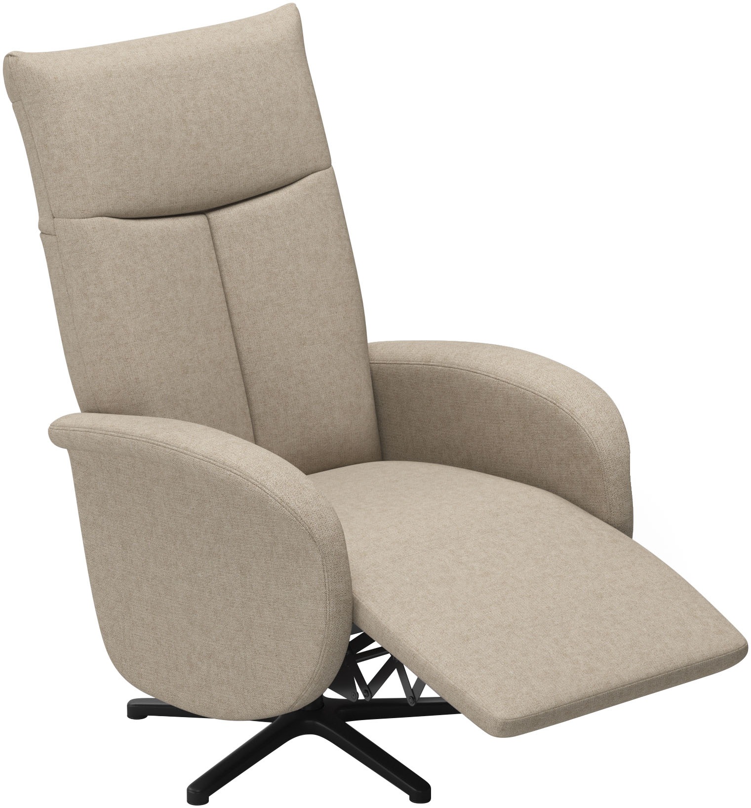 sit&more TV-Sessel »Juma, inkl. Drehfunktion & Kopfteilverstellung« Höhe Armlehne 66 cm, wahlweise mit Aufstehhilfe, 2 Motoren und Akku