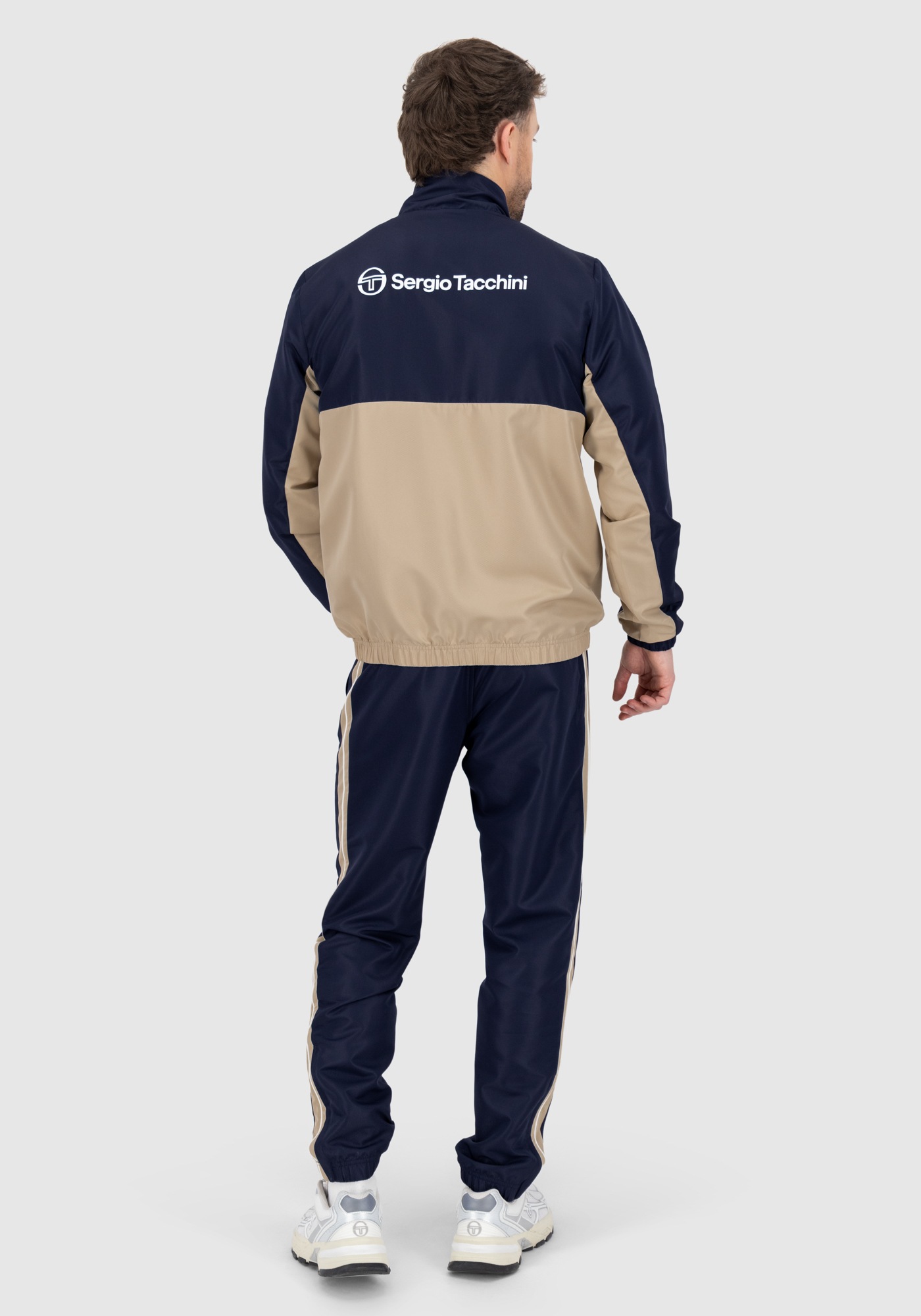 Sergio Tacchini Trainingsanzug »ZELMA 025 TRACKSUIT Herren«, Trainingsanzug Herren, Tracksuit, Retro, Outdoor, Jogging, Streetwear