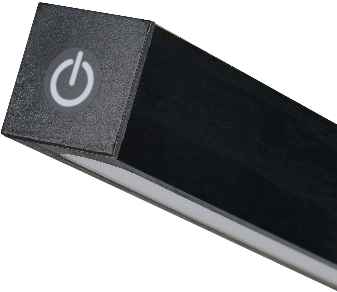 REALITY Leuchten LED Tischleuchte »SKIP, magnetische Touch-Tischlampe aus Holz, Leuchtenkopf abnehmbar«, 1 flammig, Leuchtmittel LED-Board | LED fest integriert, On/Off Touch und Dimmschalter, USB-Ladeanschluss, Akku-Laufzeit 3h