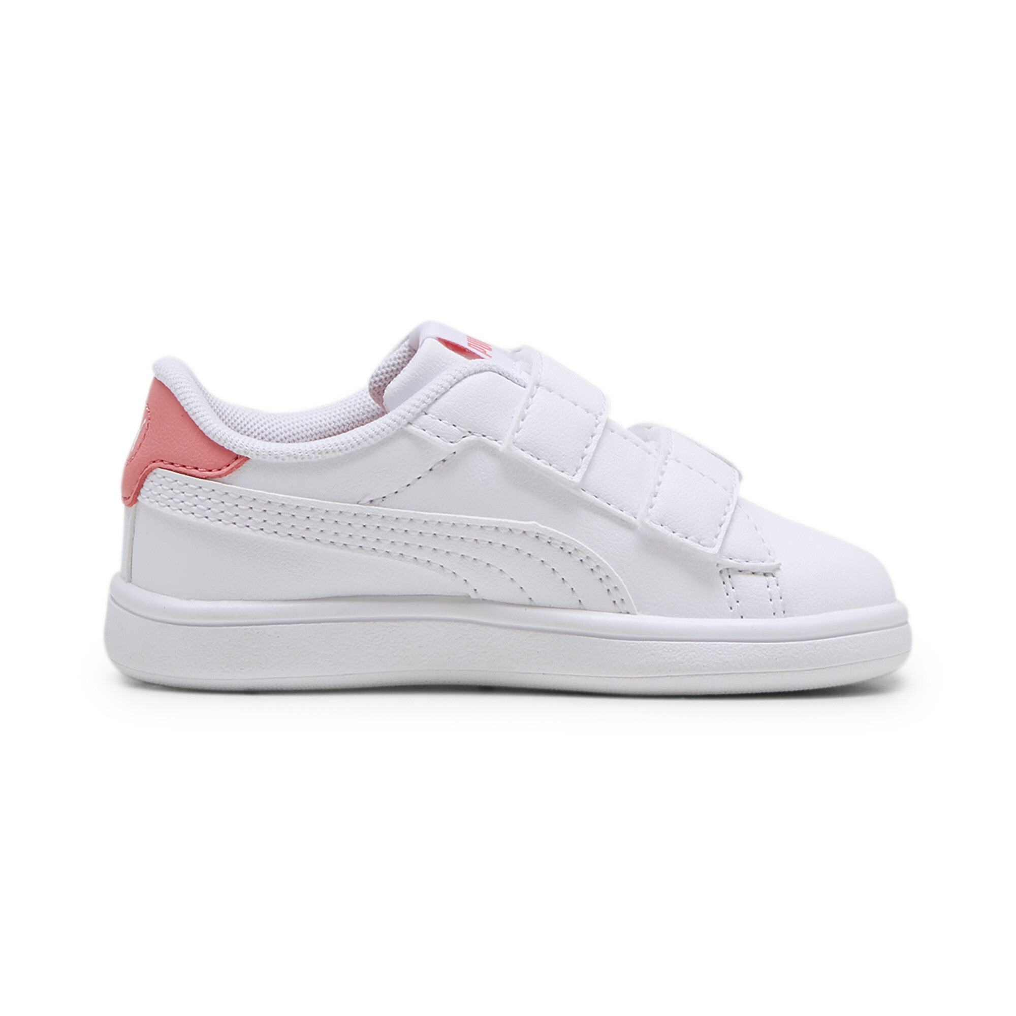 Baskets basses enfant Puma Smash 3.0 Badges V Inf Blanc 23,24,25,26,27 filles 5