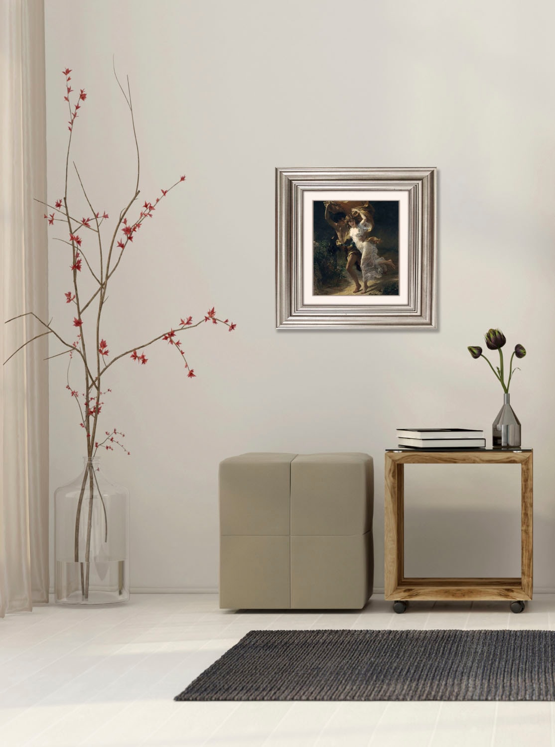 queence Acrylglasbild »Pärchen« Bilder von Liebespaaren | Gemälde | Historische Persönlichkeiten | Kunst Fine Art-Print in Galeriequalität