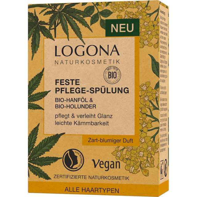 LOGONA Haarspülung »Logona Feste Spülung Hanföl & Holunder« online  bestellen | BAUR