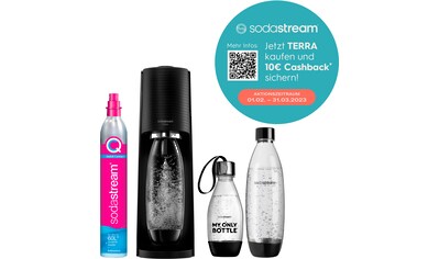 SodaStream Wassersprudler »TERRA Vorteilspack«, &CO2-Zylinder,1L... kaufen