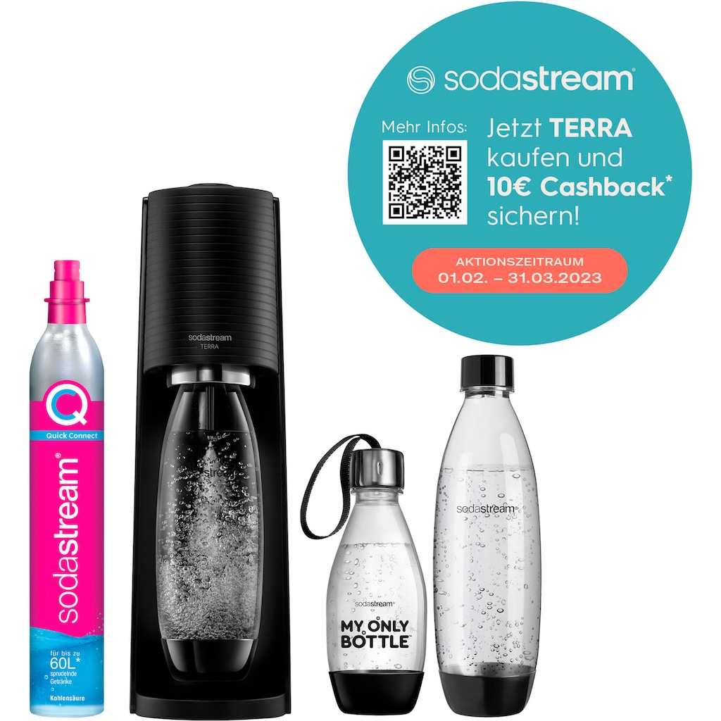 SodaStream Wassersprudler »TERRA Vorteilspack«