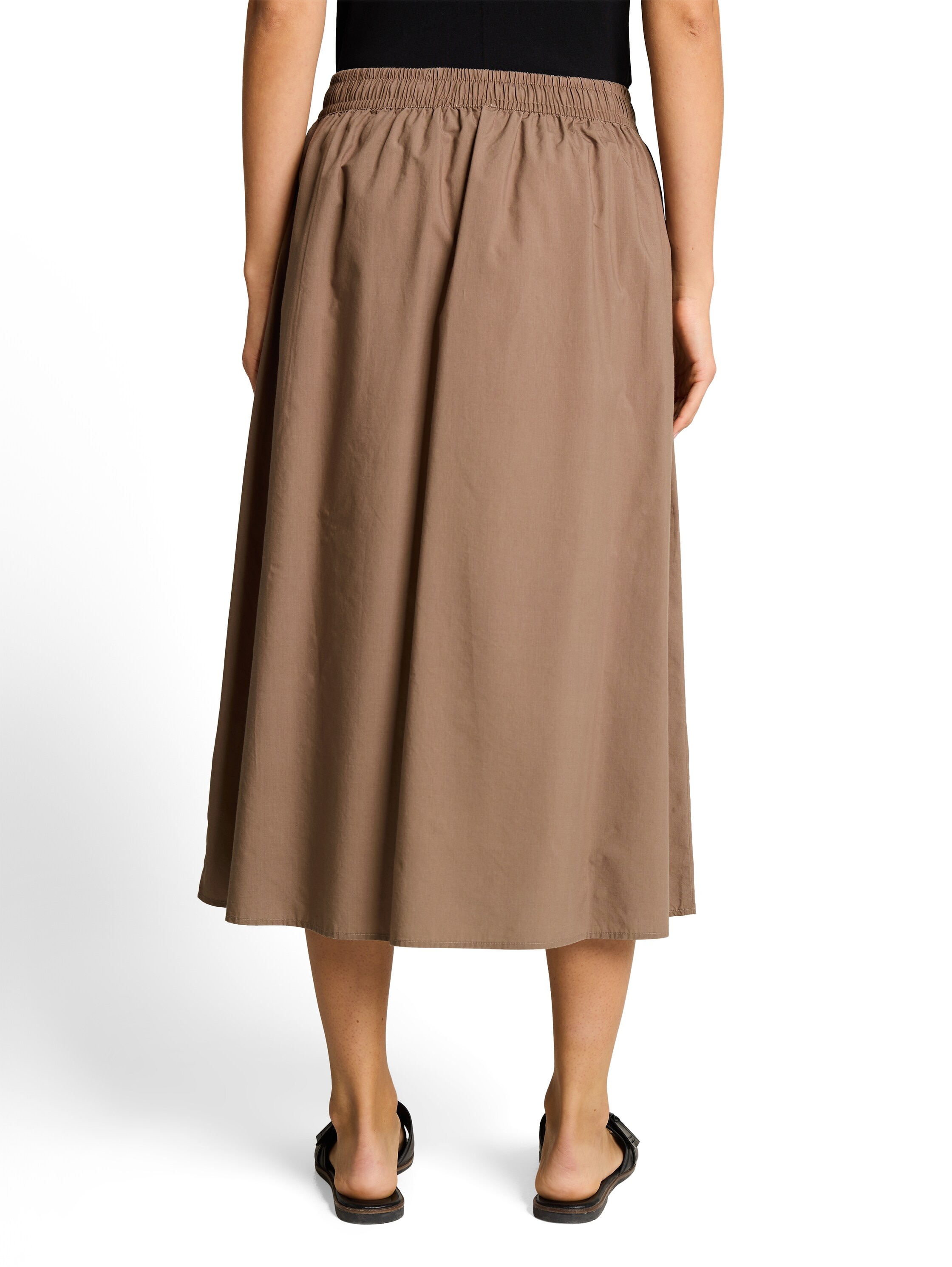 TOM TAILOR Webrock mit Gummizug und Bindeband