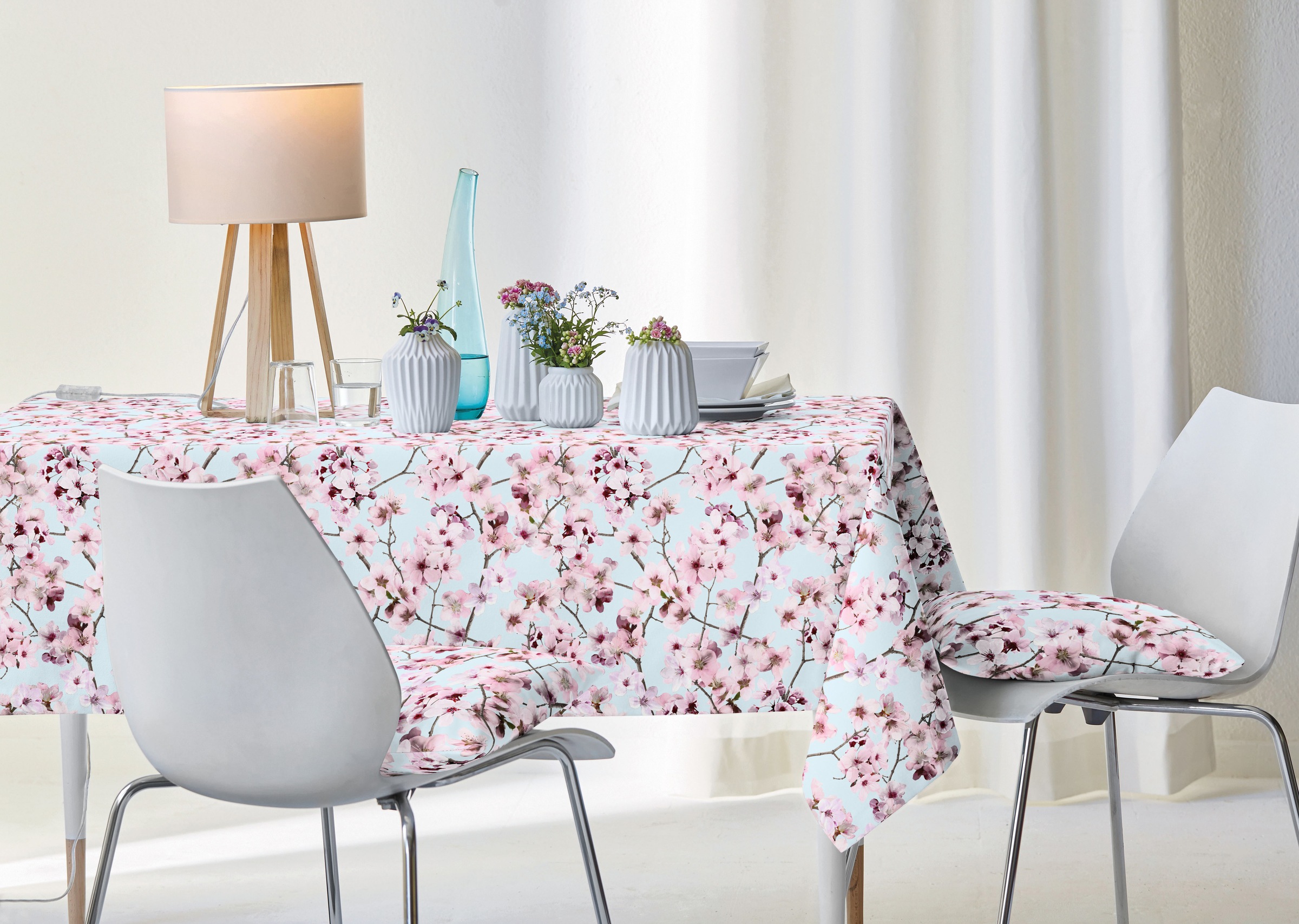 APELT Mitteldecke "6450 SPRINGTIME, Frühjahrsdeko, Frühling" Digitaldruck