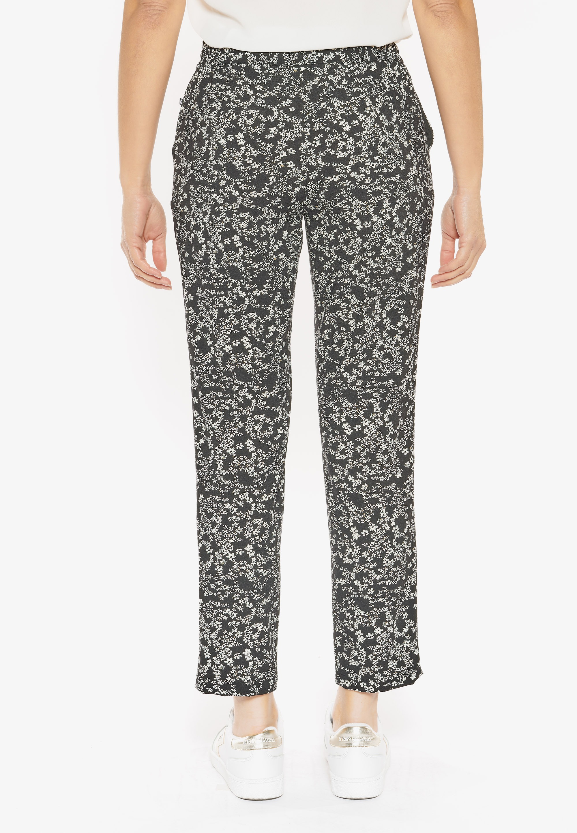 Le Temps Des Cerises 7/8-Hose »AAREN«, mit floralem Allover-Print