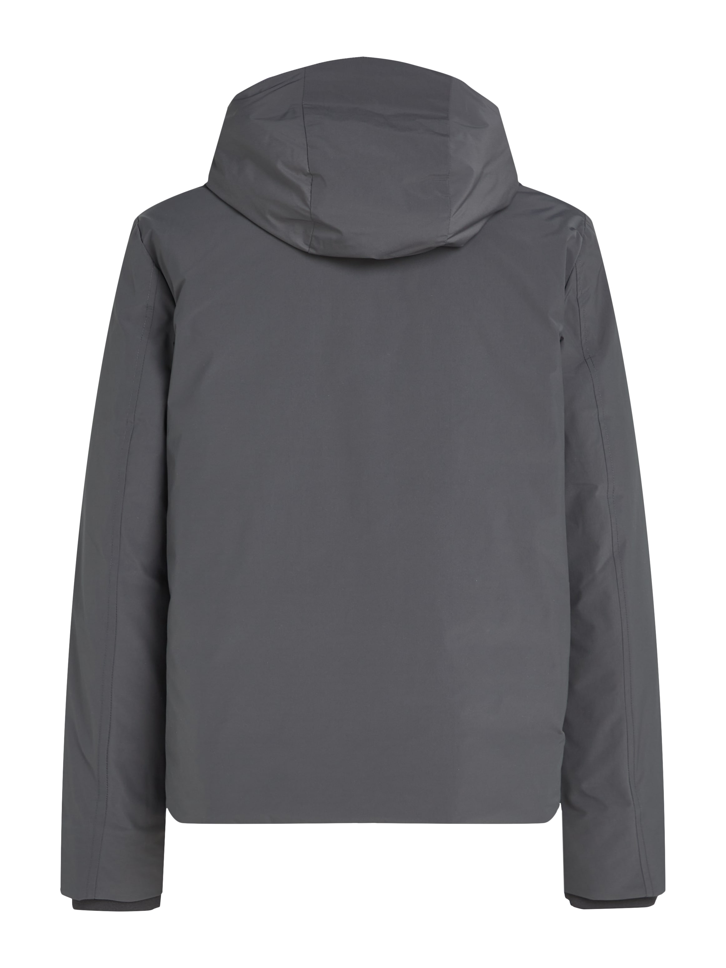 Calvin Klein Outdoorjacke »TECHNICAL NON-QUILT JACKET HOOD« mit Kapuze mit Logoprint