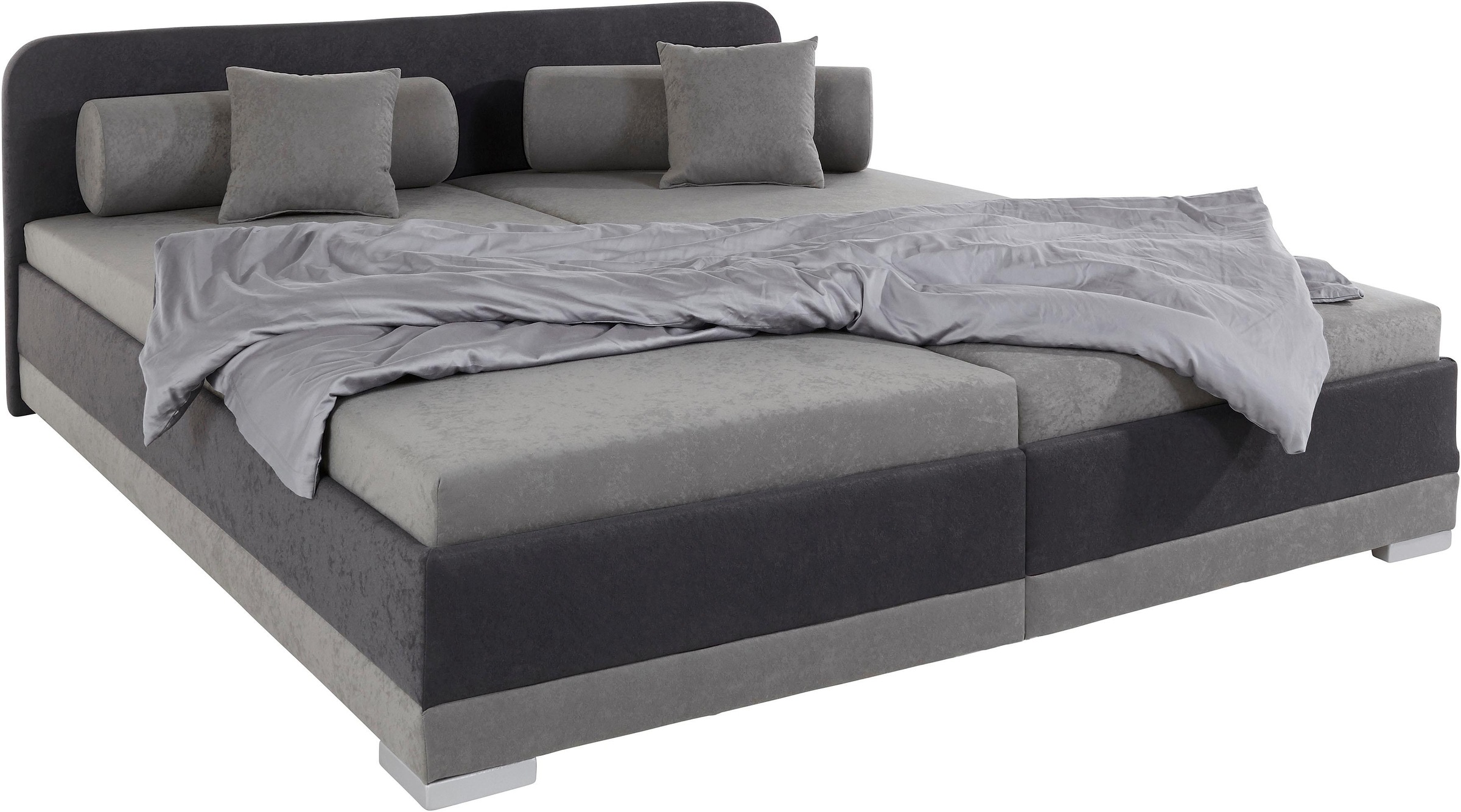 Thumbnail - Maintal Polsterbett "wahlweise mit Matratze und praktischen Bettkasten," in verschiedenen Größen und Farben erhältlich