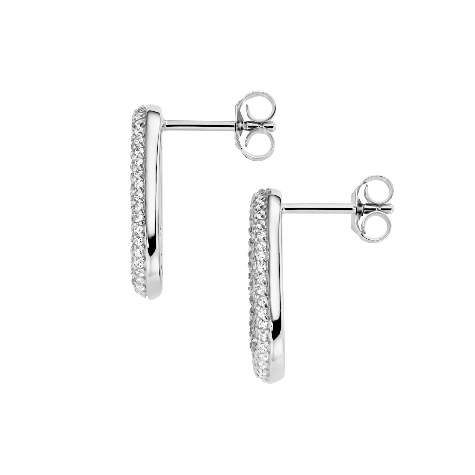 GIORGIO MARTELLO MILANO Paar Ohrstecker »mit weißen Zirkonia, Silber 925«