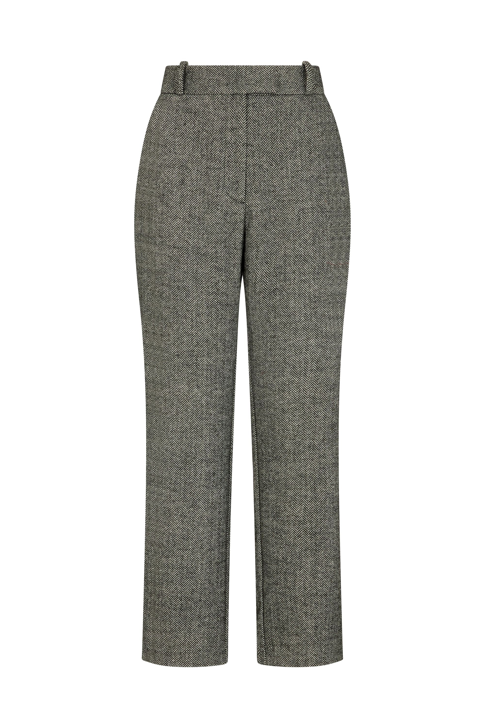 Lily and Lionel Jerseyhose "Pandora Tapered Herringbone Print Trouser Damen günstig online kaufen