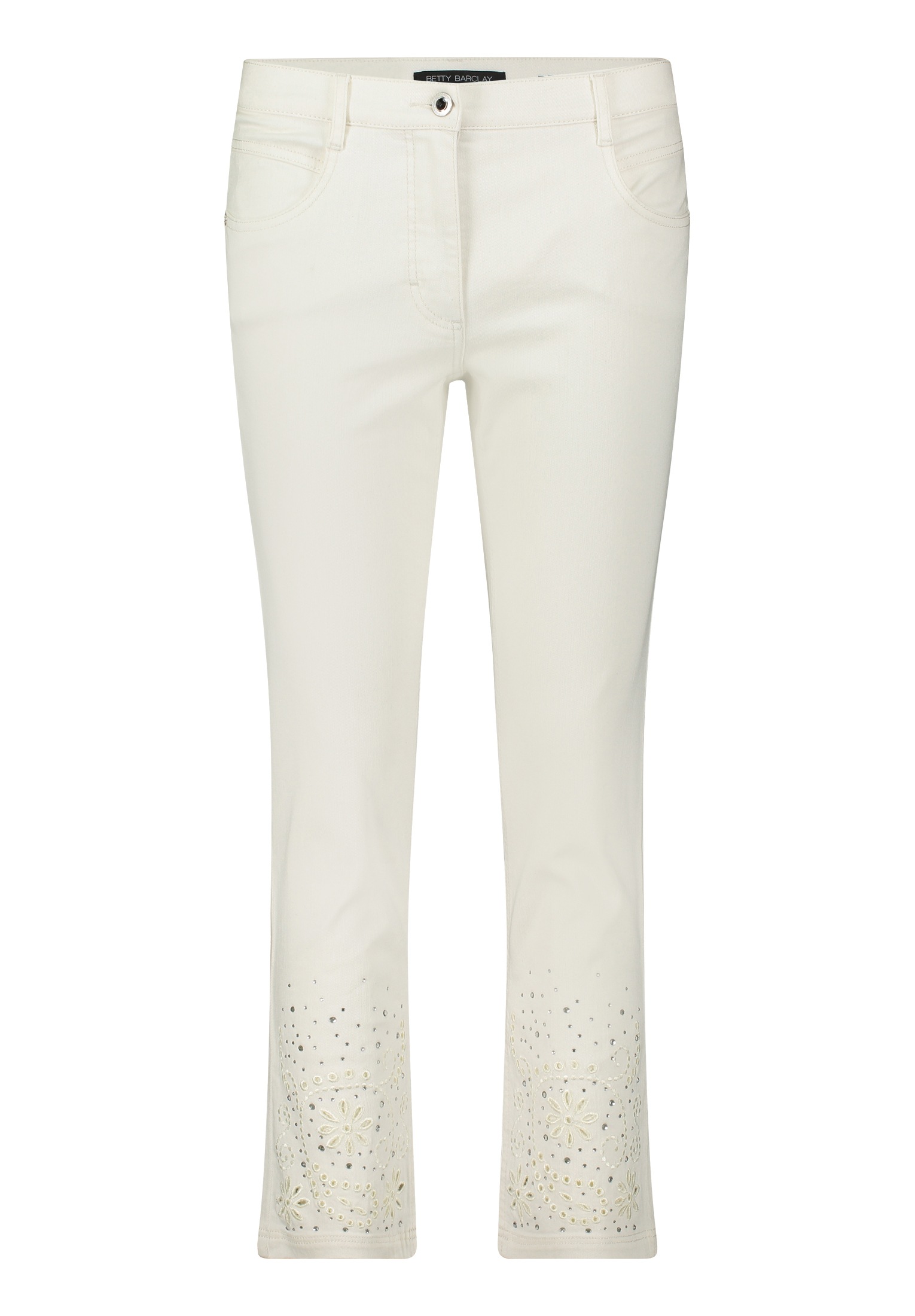 Betty Barclay Stoffhose "Betty Barclay Damen Casual-Hose mit Stickerei", Lo günstig online kaufen