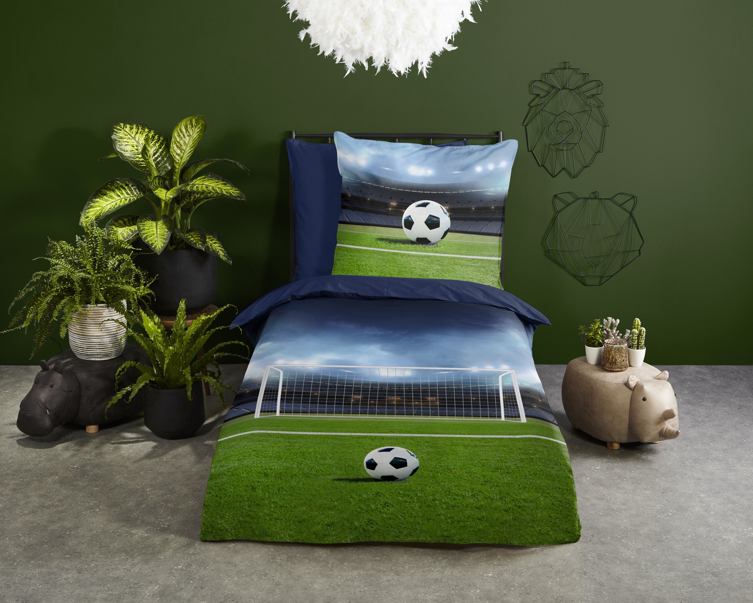 PURE luxury collection Kinderbettwäsche "Jasper" 2 Stk. Mikrofaser, 135x200 günstig online kaufen