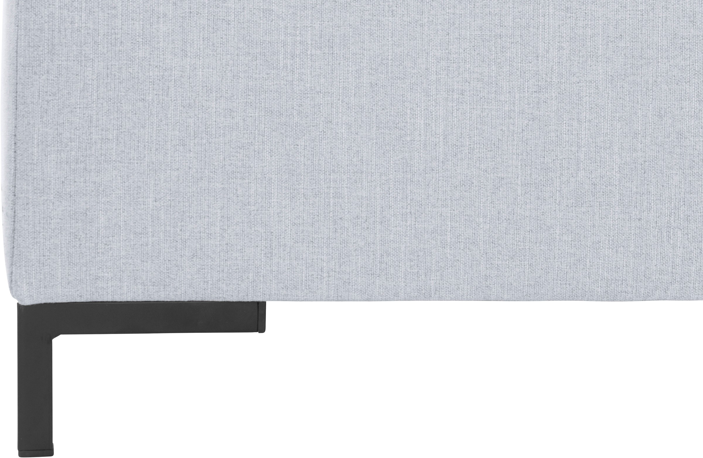 OTTO products Wohnlandschaft »Grazzo, aktuelle Steppung im Sitz, viel Platz, U-Form, Breite 332cm«, hochwertige Stoffe aus recyceltem Material, Steppung im Sitzbereich