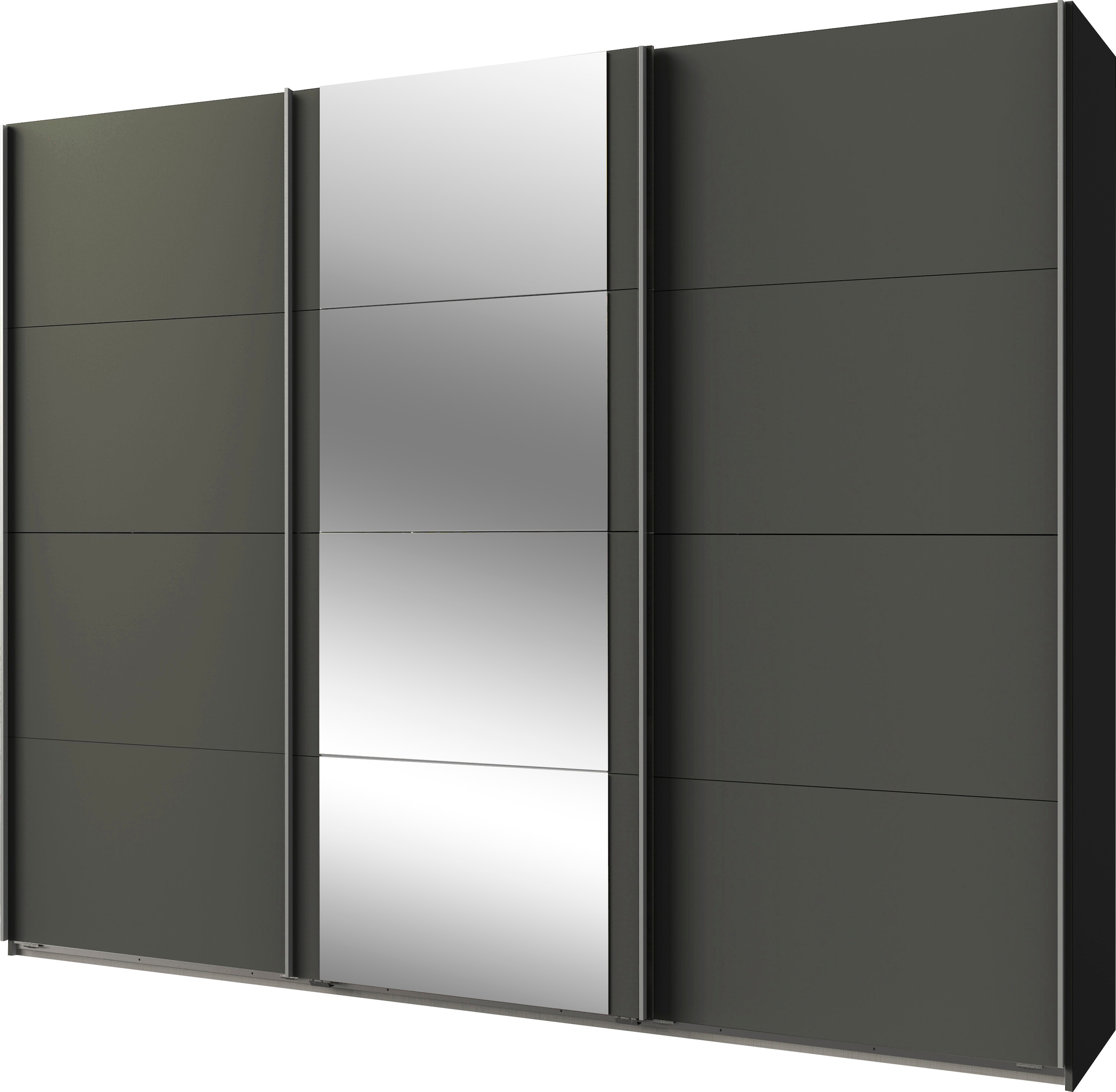 Wimex Schwebetürenschrank "Bern Schiebetürenschrank" Schrank mit zusätzlicher Innenausstattung, Garderobe