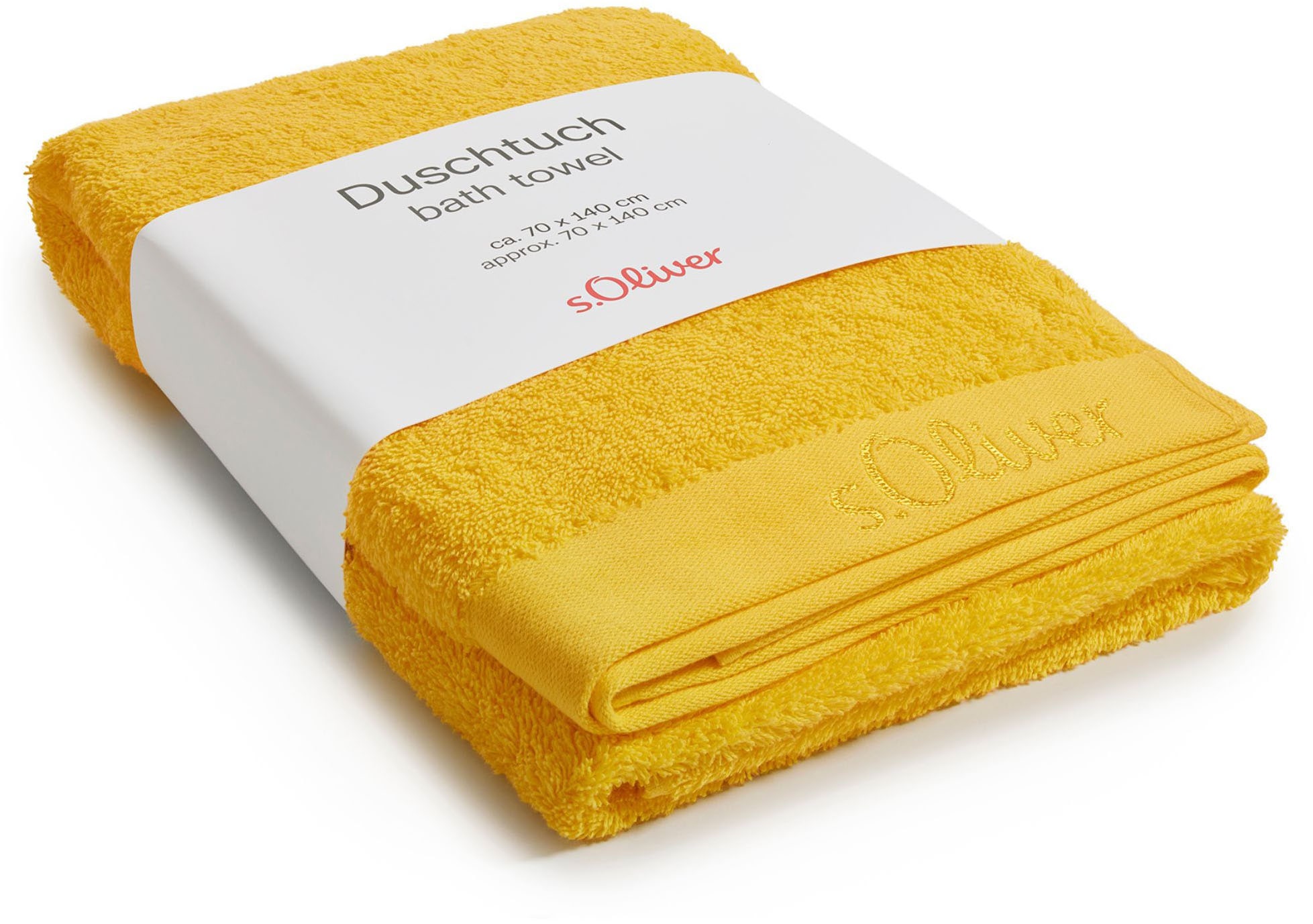 s.Oliver Duschtuch »s.Oliver, Premium Qualität, 600 gr/m², auch als Sets erhältlich« große Farbauswahl, auch als Handtuch, Waschhandschuh, Gästetuch