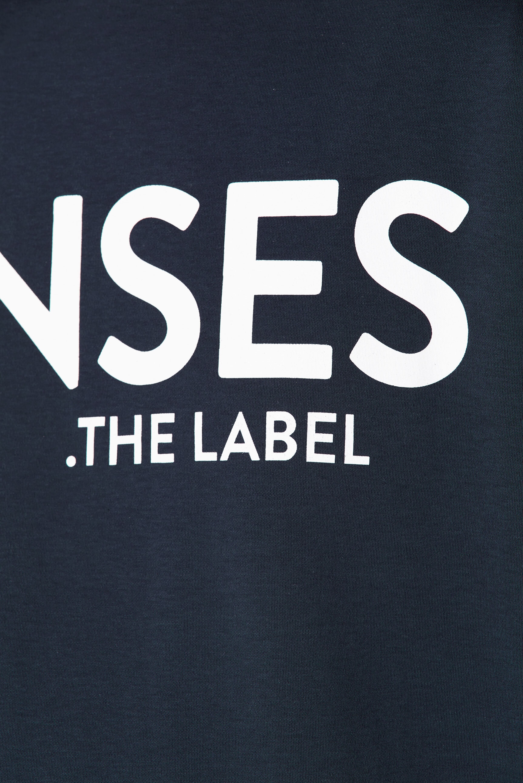 SENSES.THE LABEL Rundhalsshirt, aus Baumwolle