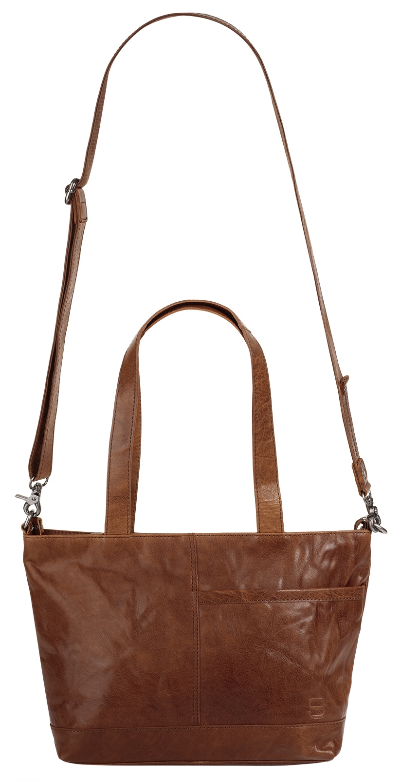 Spikes & Sparrow Shopper, echt Leder