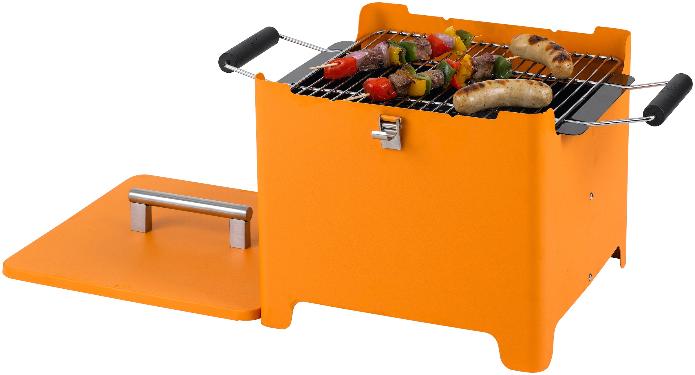 Holzkohlegrill »Chill&Grill Cube«, BxTxH: 54x36x35 cm