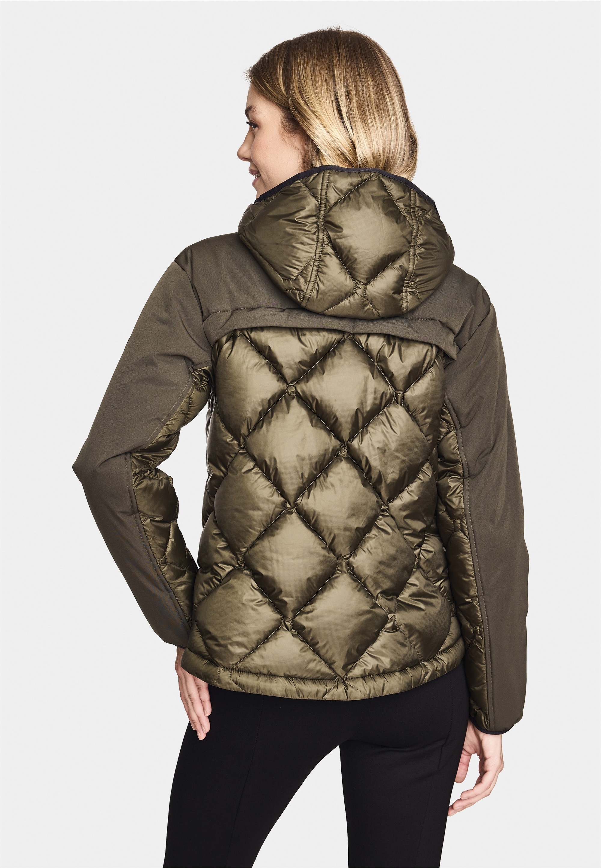New Canadian Steppjacke »CARINA«, mit Taschenbeutel aus Kuschel-Fleece