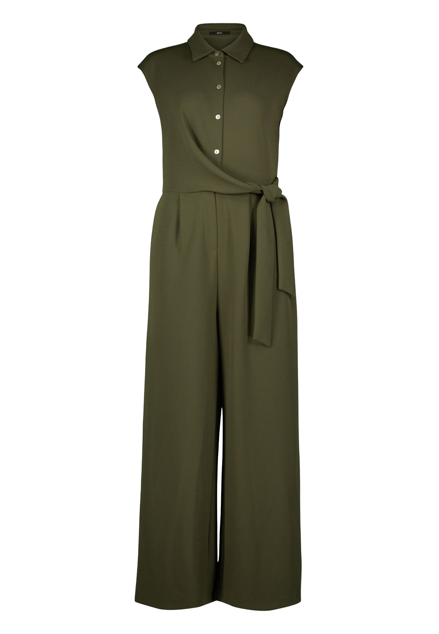 Zero Overall »zero Jumpsuit ärmellos mit Bindegürtel«, (1 tlg.), Gürtel