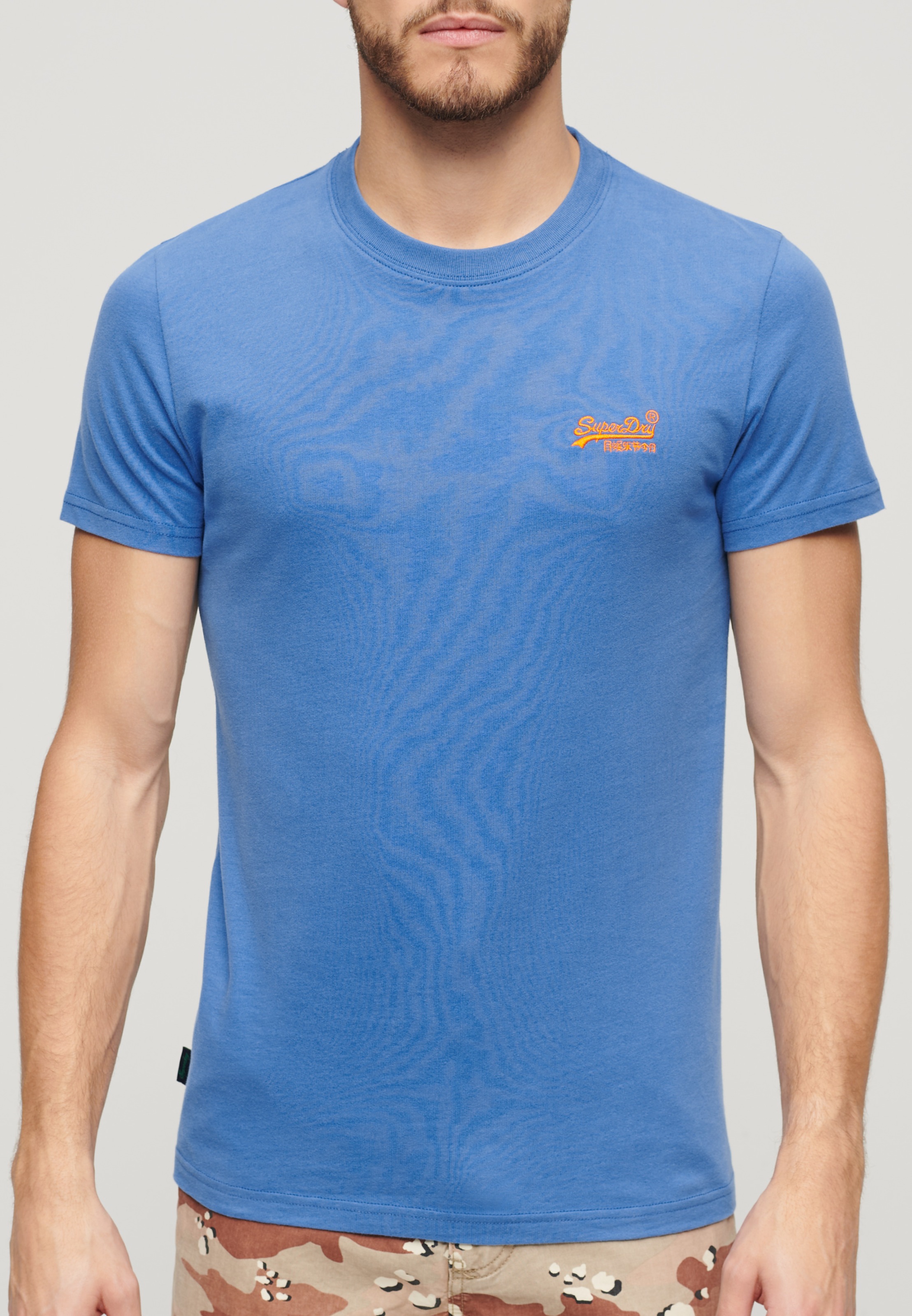 Superdry Rundhalsshirt "ESSENTIAL LOGO EMB TEE" günstig online kaufen