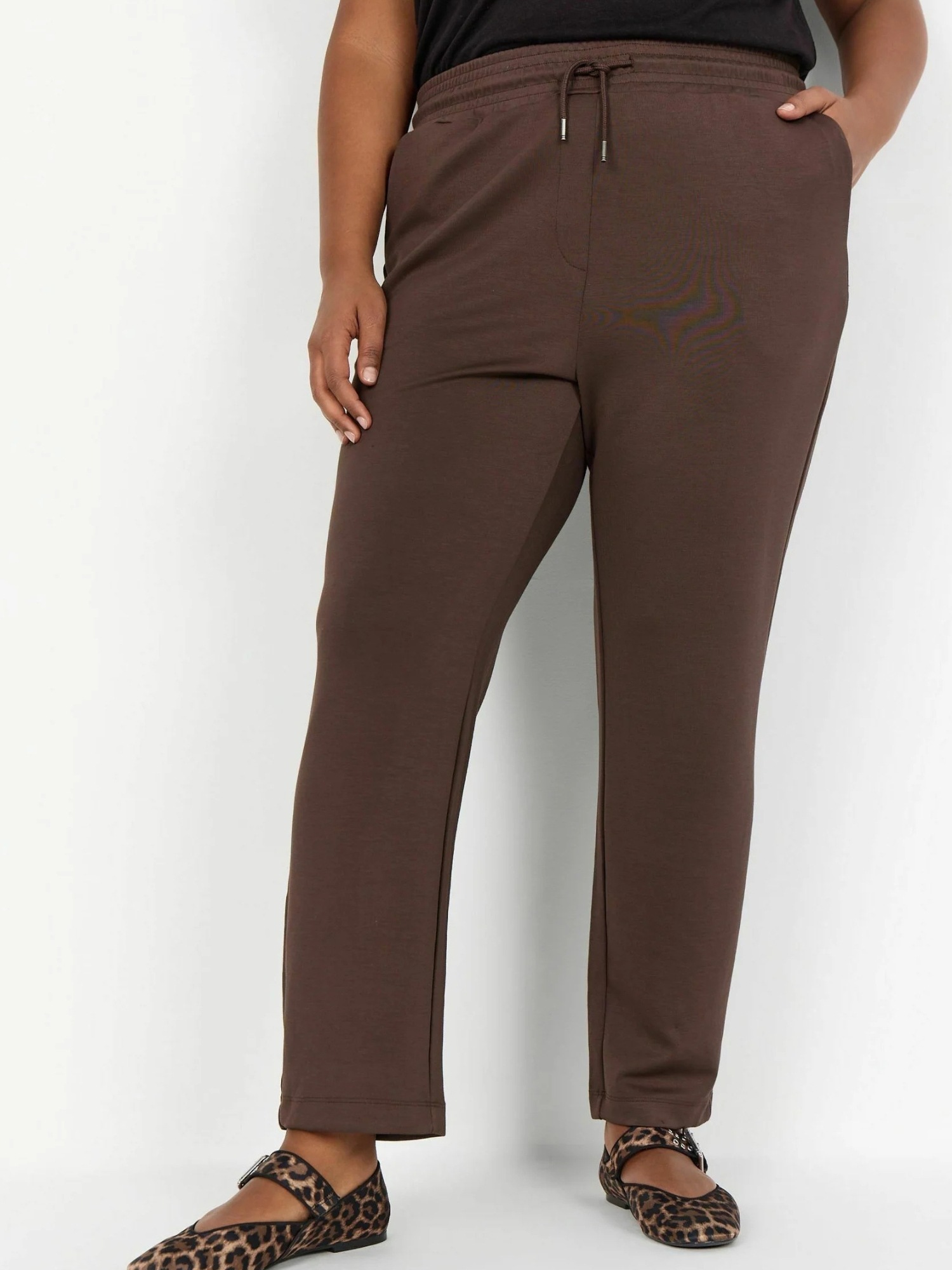 Wasabi Concept WA-SABINA Chino Trouser Brown XL 2