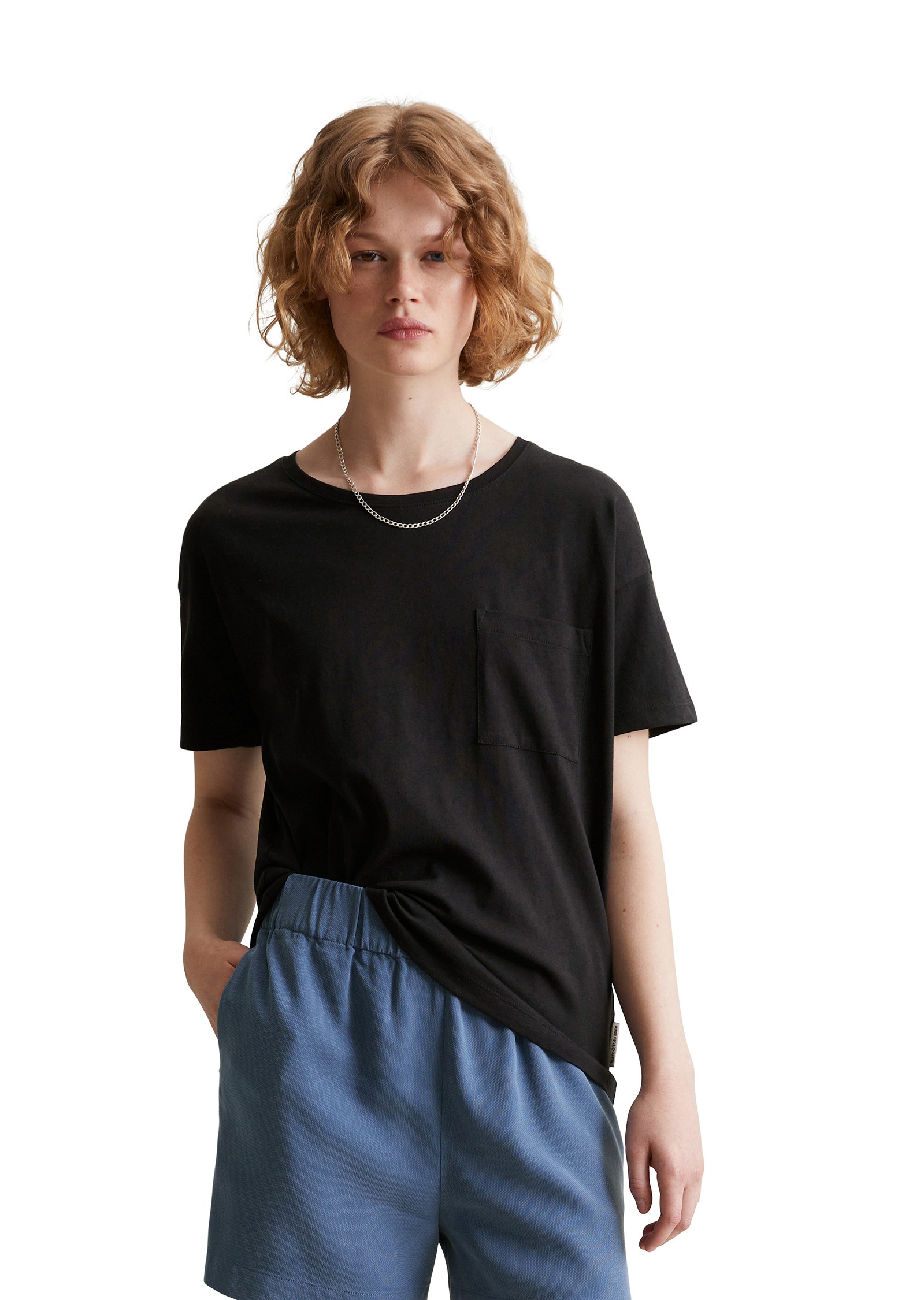 Marc OPolo DENIM T-Shirt "aus softem Organic Cotton" günstig online kaufen