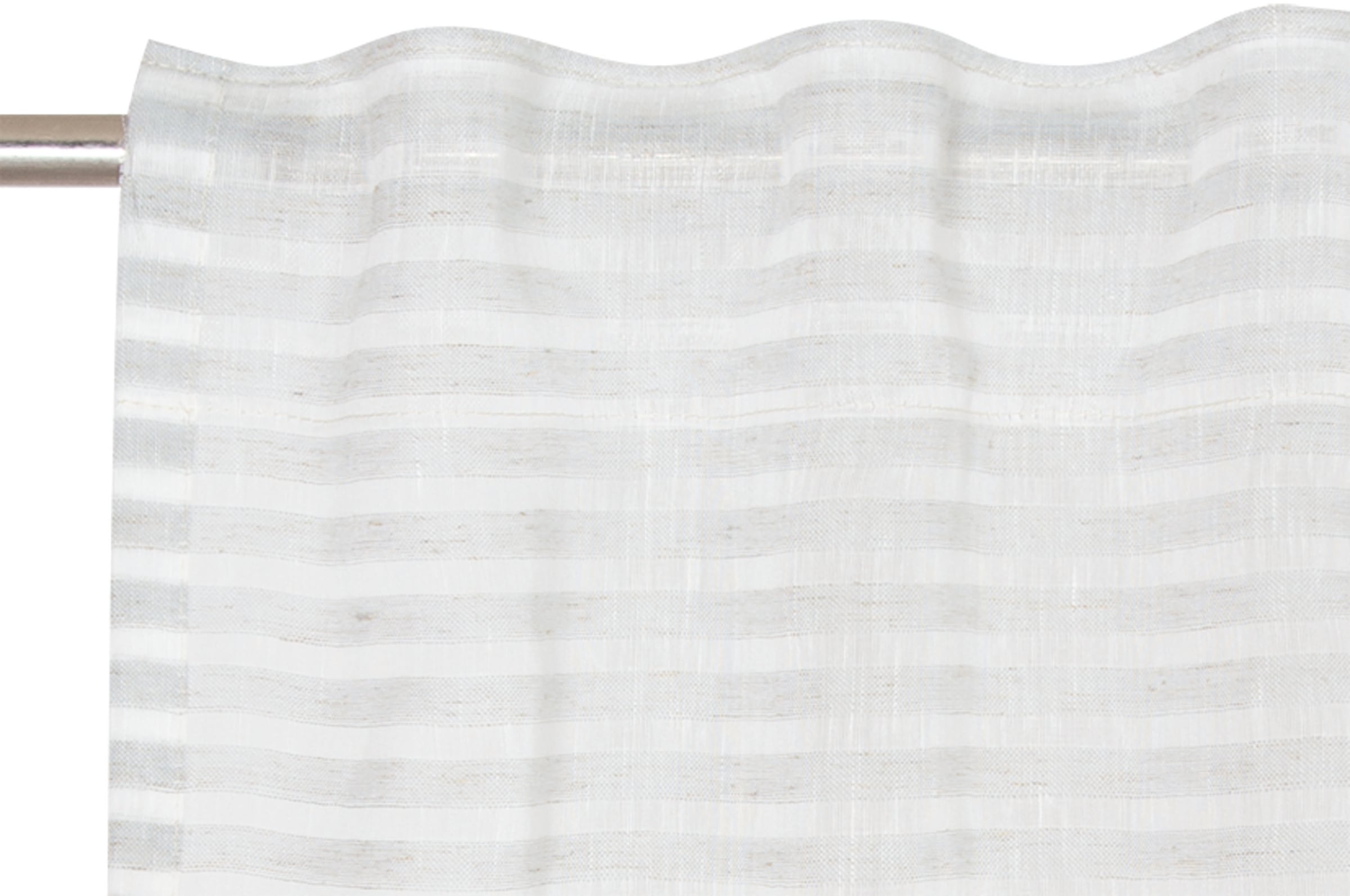 TOM TAILOR HOME Vorhang »Natural | (1 Stripe«, St.), BAUR transparent