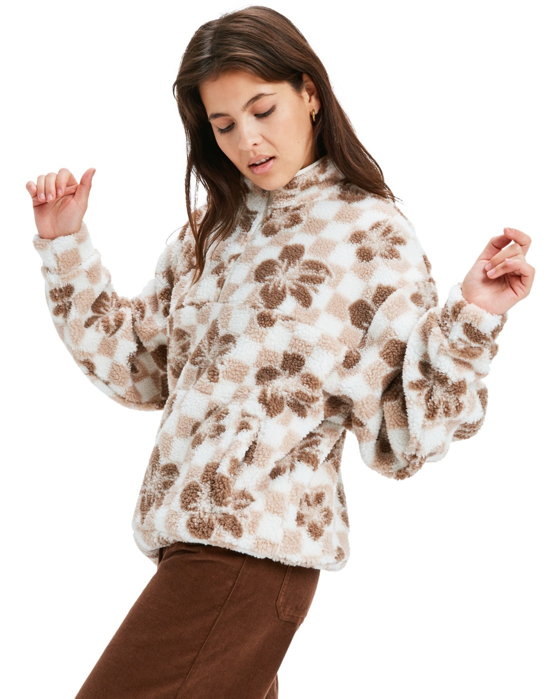 Roxy Fleecepullover »Jive Talking Bonded«
