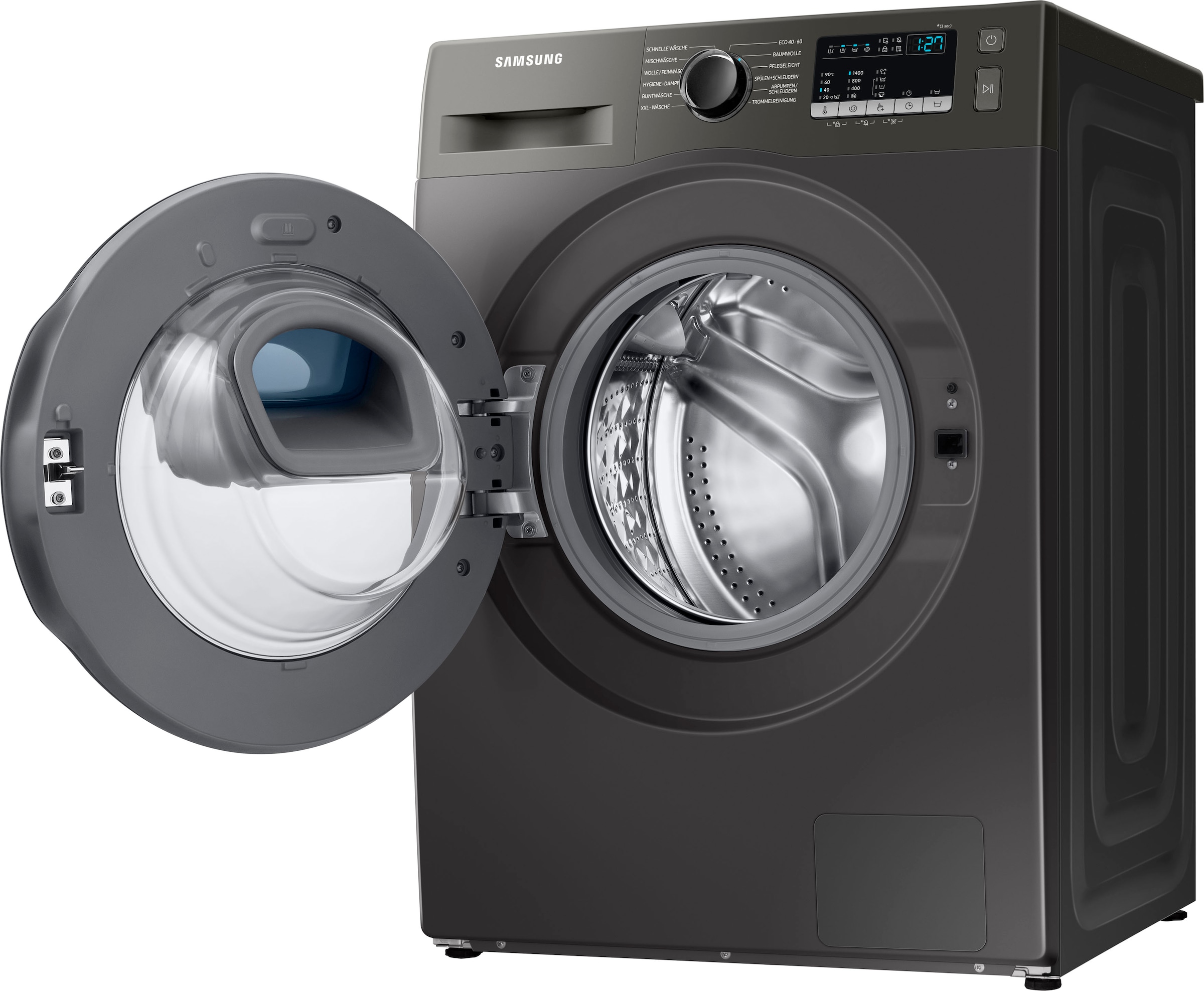 kg, | online /min, »WW7ET4543AX«, INOX, kaufen Samsung BAUR WW4500T WW7ET4543AX, AddWash™ U 7 1400 Waschmaschine