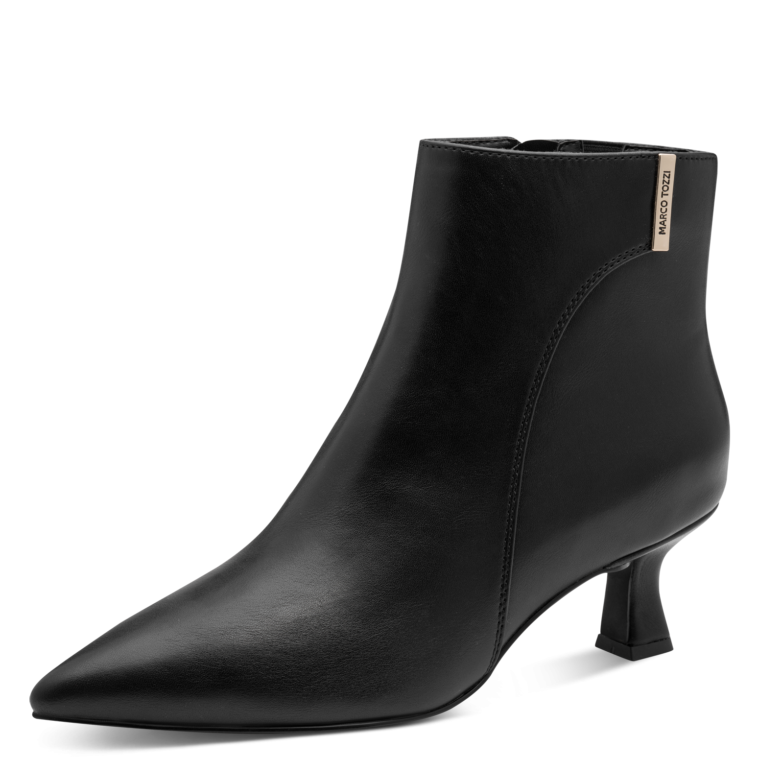 MARCO TOZZI Stiefelette Businessschuh, Abendschuh mit unterstelltem Trichterabsatz