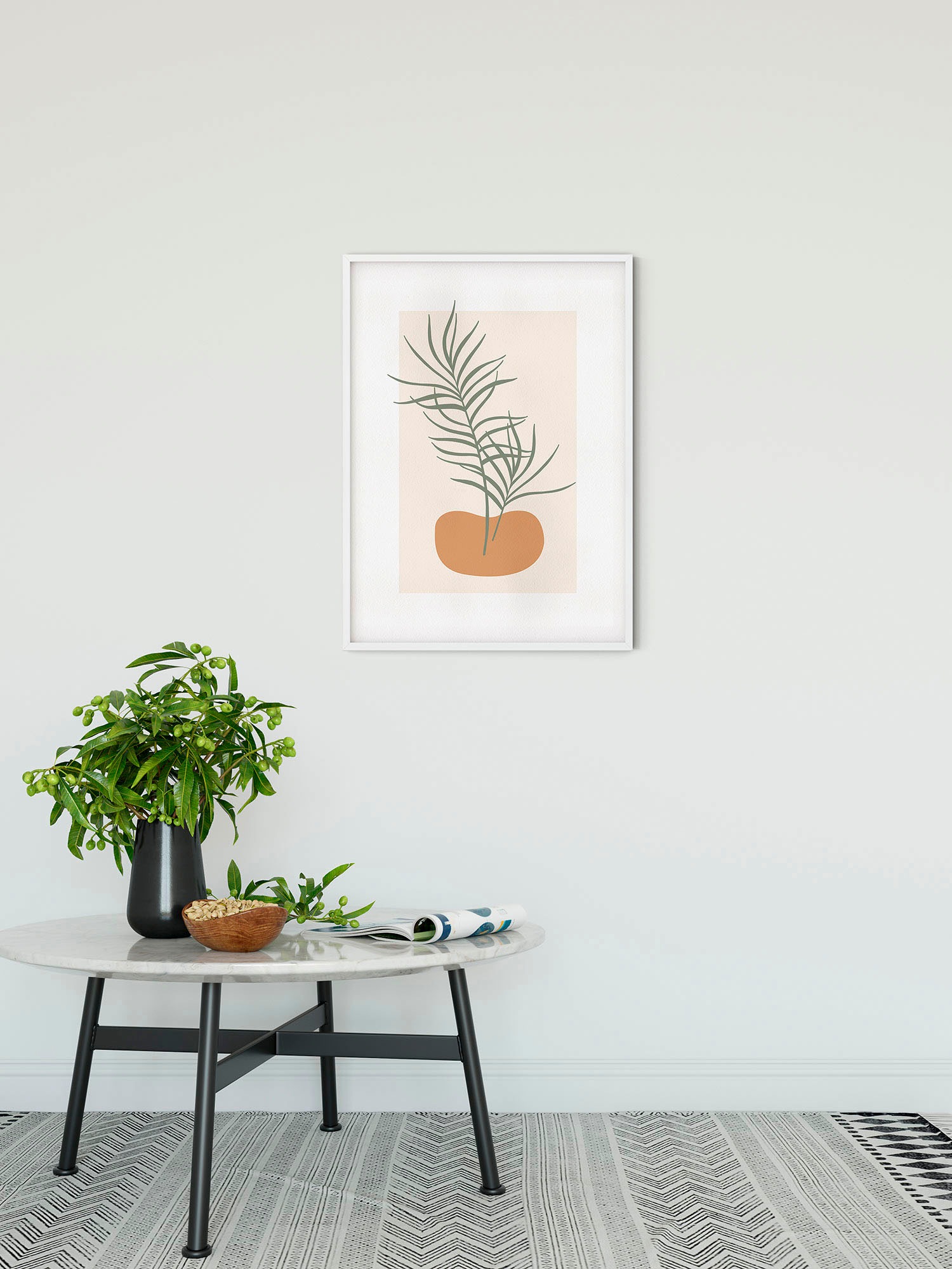 Komar Wandbild »Tangerine Feeling«, (1 St.), Deutsches Premium-Poster Fotopapier mit seidenmatter Oberfläche und hoher Lichtbeständigkeit. Für fotorealistische Drucke mit gestochen scharfen Details und hervorragender Farbbrillanz.